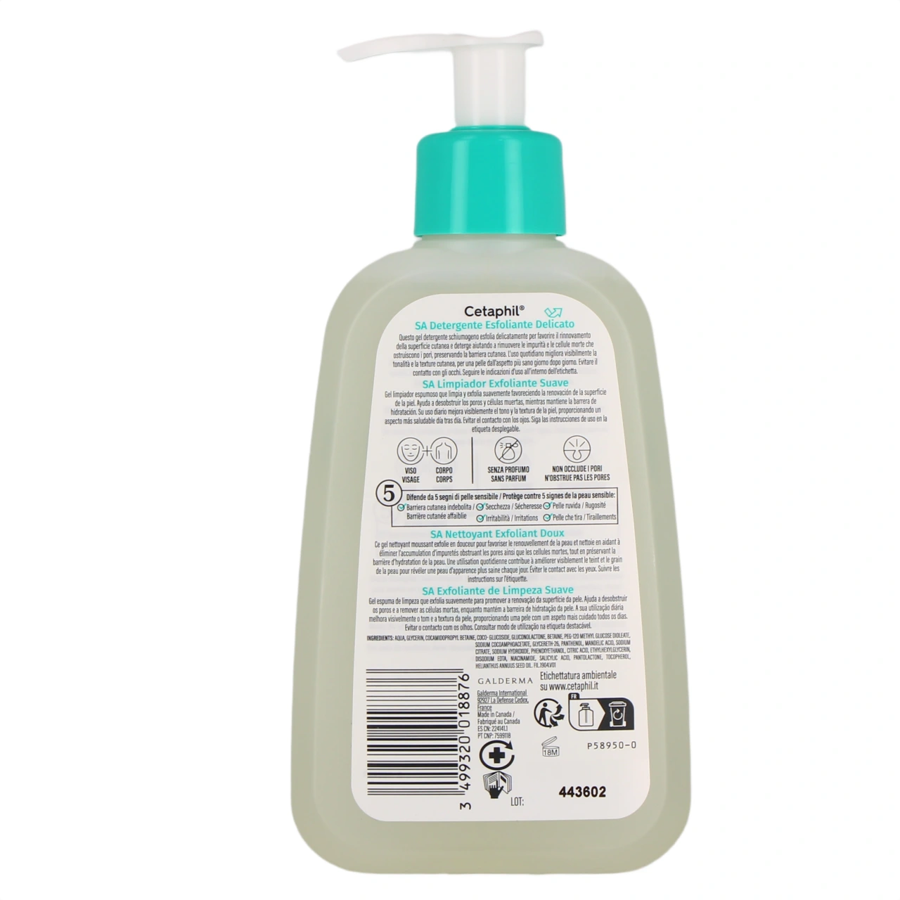 Cetaphil SA Nettoyant Exfoliant Doux - Vue 3