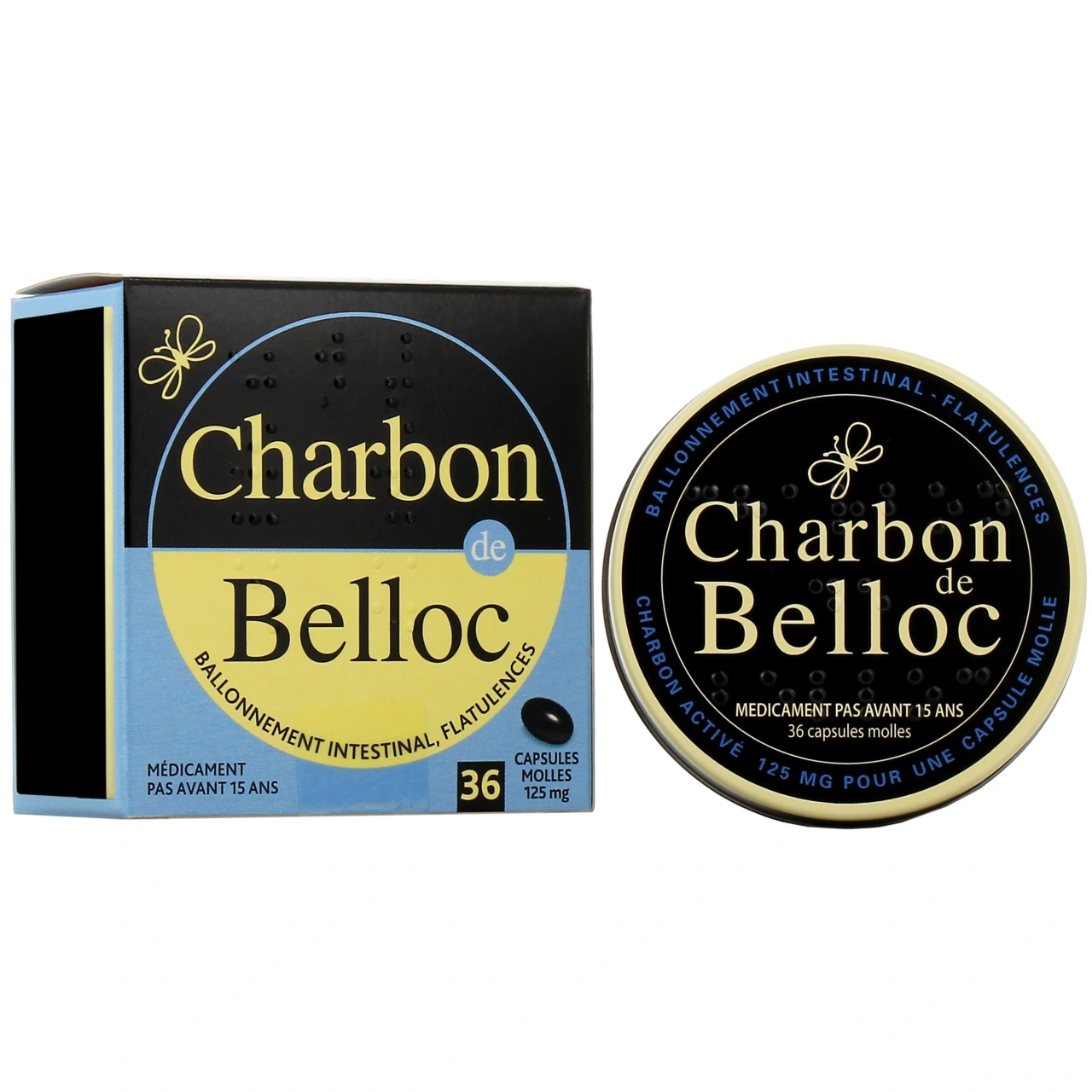 Charbon de Belloc capsules - Belloc