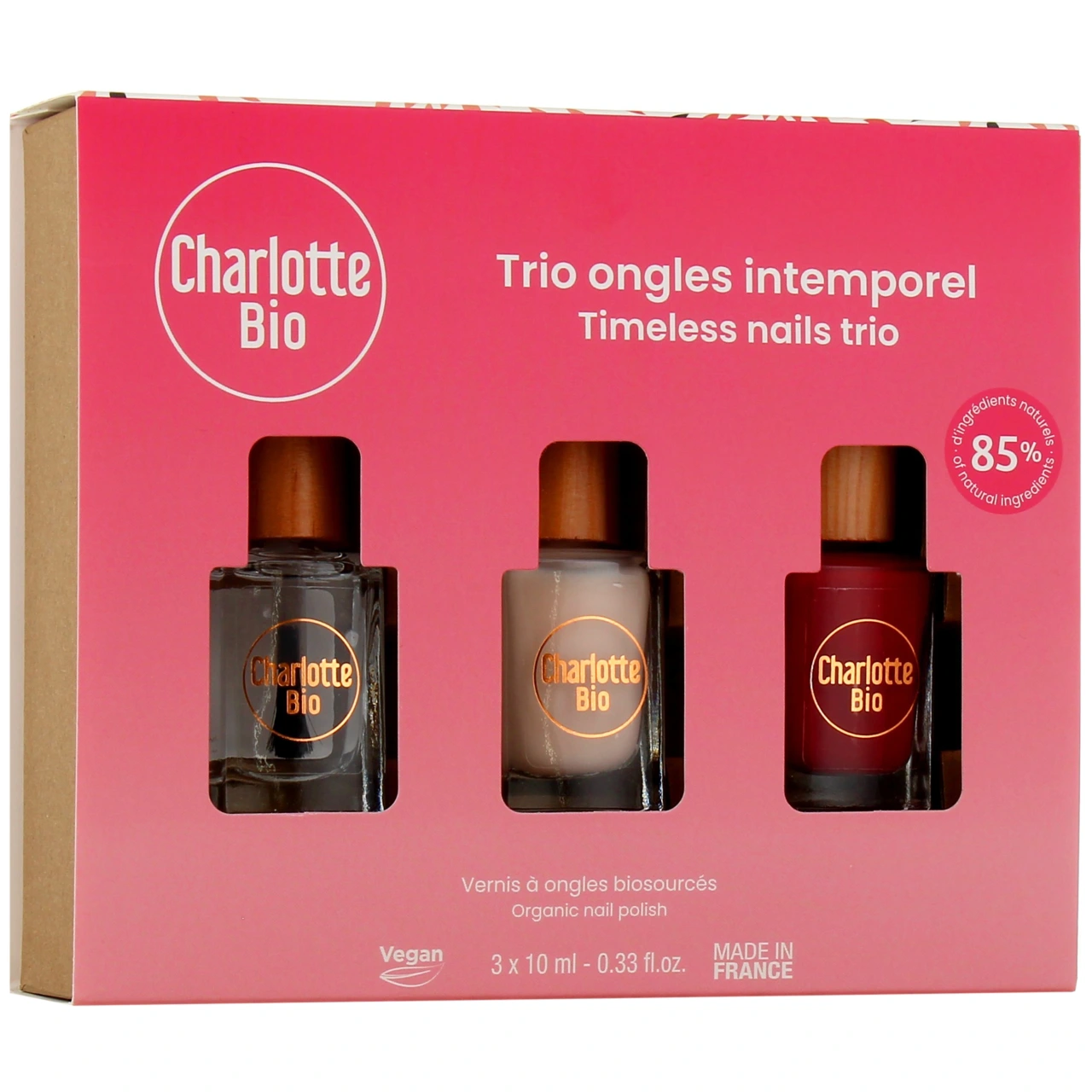 Charlotte Bio Coffret Trio Ongles Intemporel - Charlotte Bio