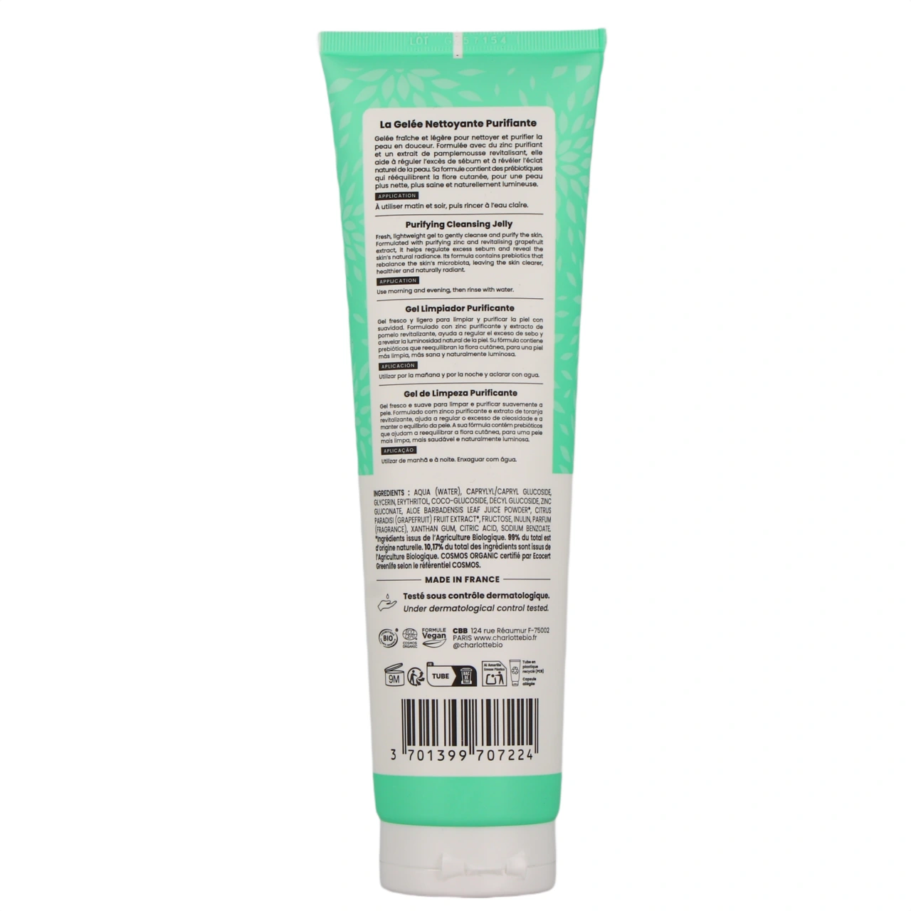 Charlotte Bio Gelée Nettoyante - Vue 3