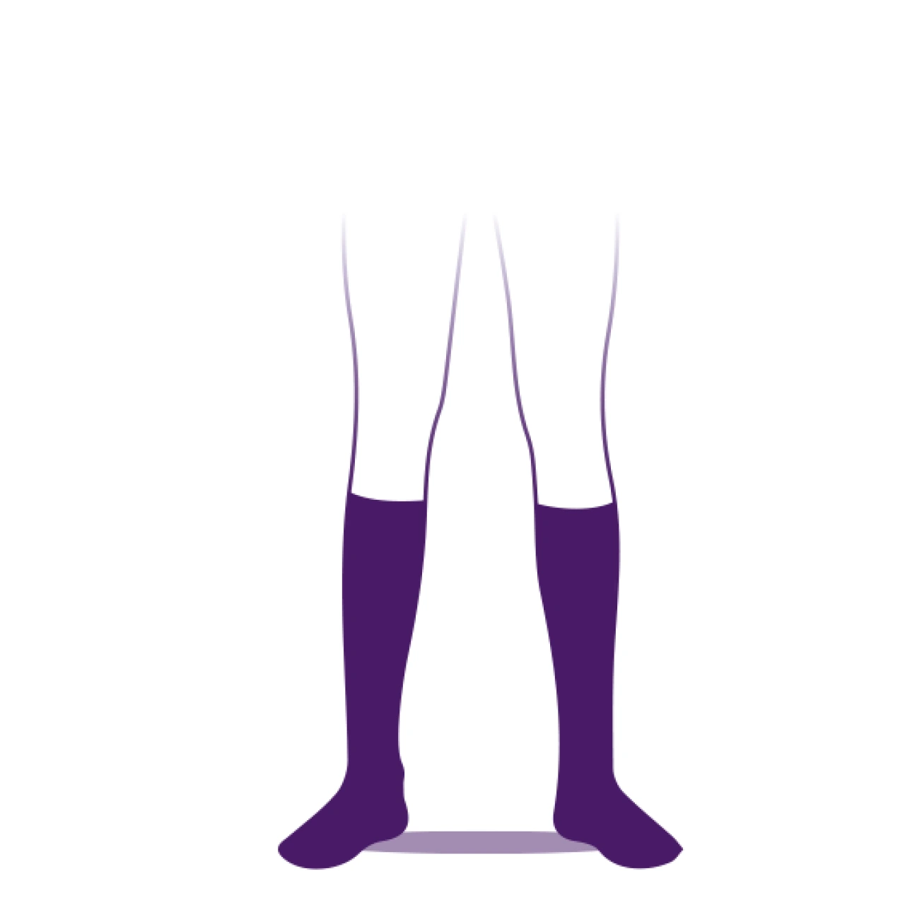 Sigvaris Chaussettes de Compression Classe 2 Styles Marinière - Vue 7