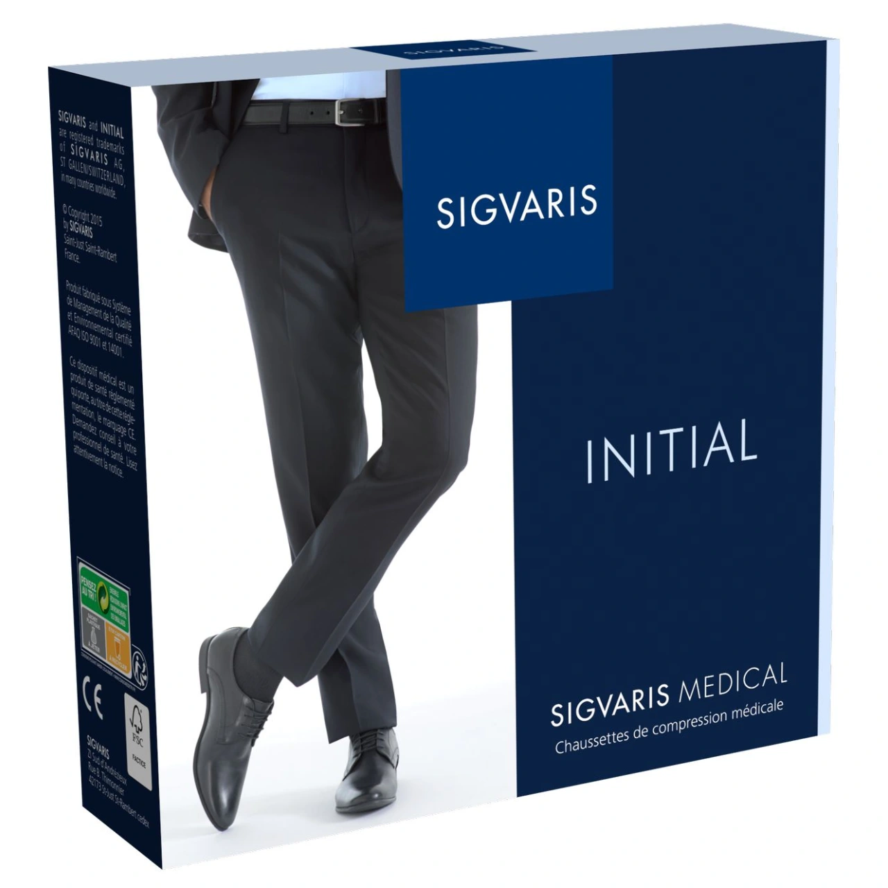 Chaussettes  Initial Classe 1 Sigvaris - Vue 2