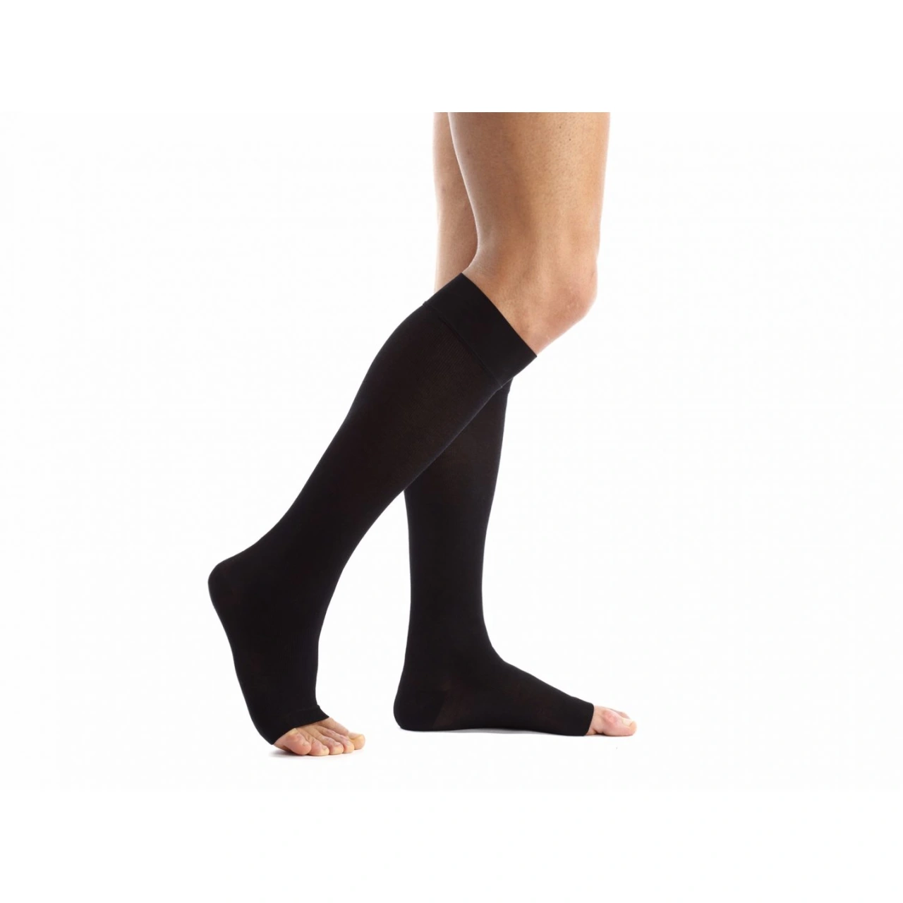 Thuasne Venoflex City Confort Fil d'Ecosse Chaussettes Homme Pied Ouvert Classe 2 - Thuasne