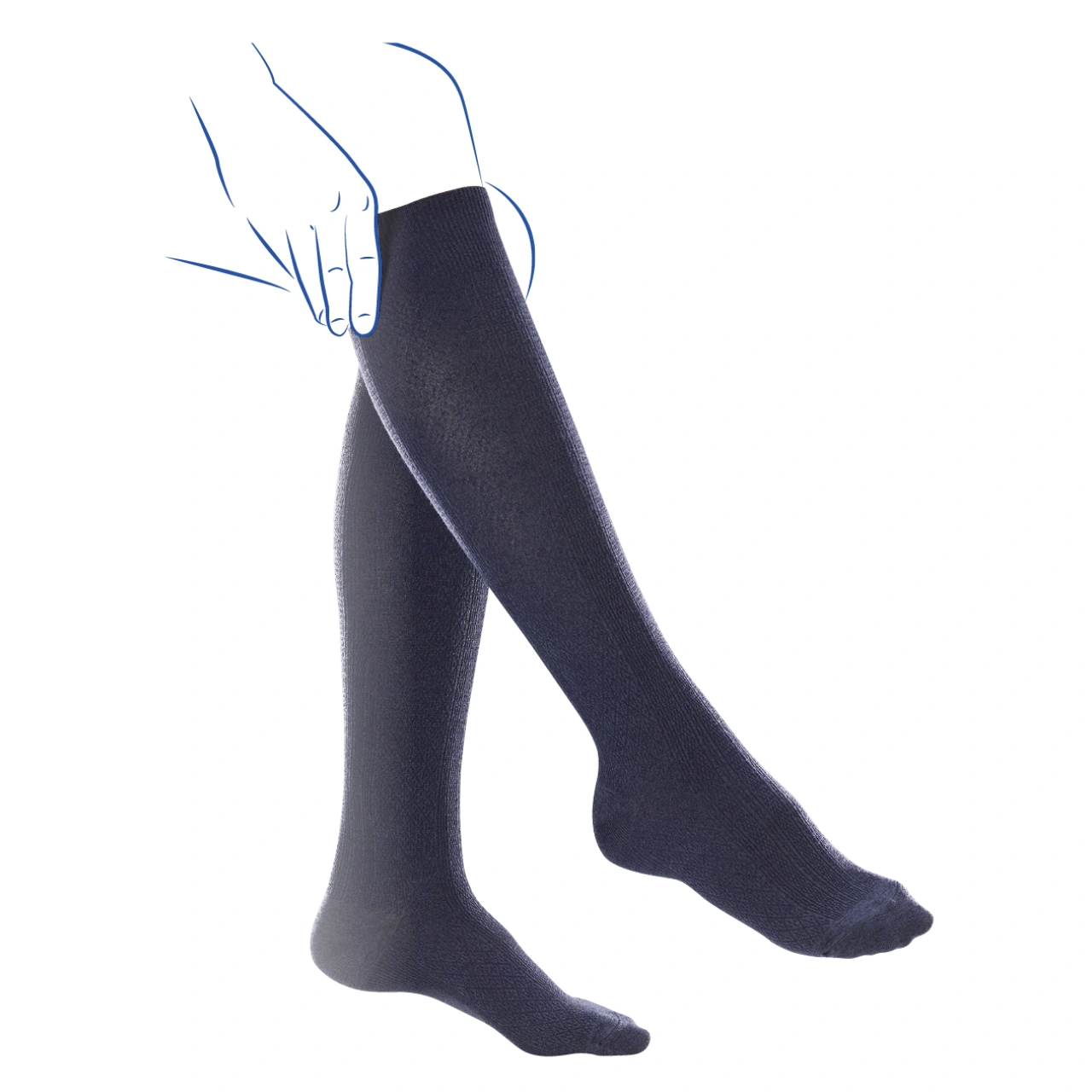 Thuasne Venoflex Fast Coton Chaussettes de Contention Homme Classe 2 - Vue 3