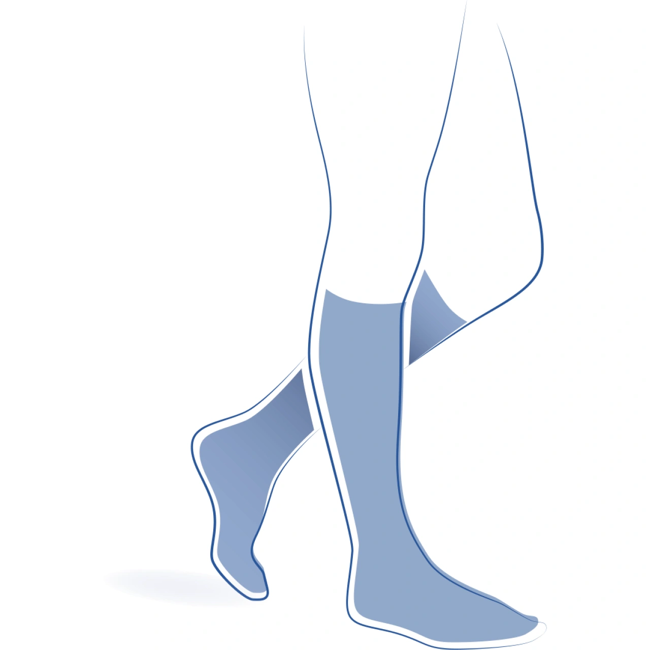 Thuasne Venoflex Fast Laine Chaussettes de Contention Homme Classe 2 - Vue 5
