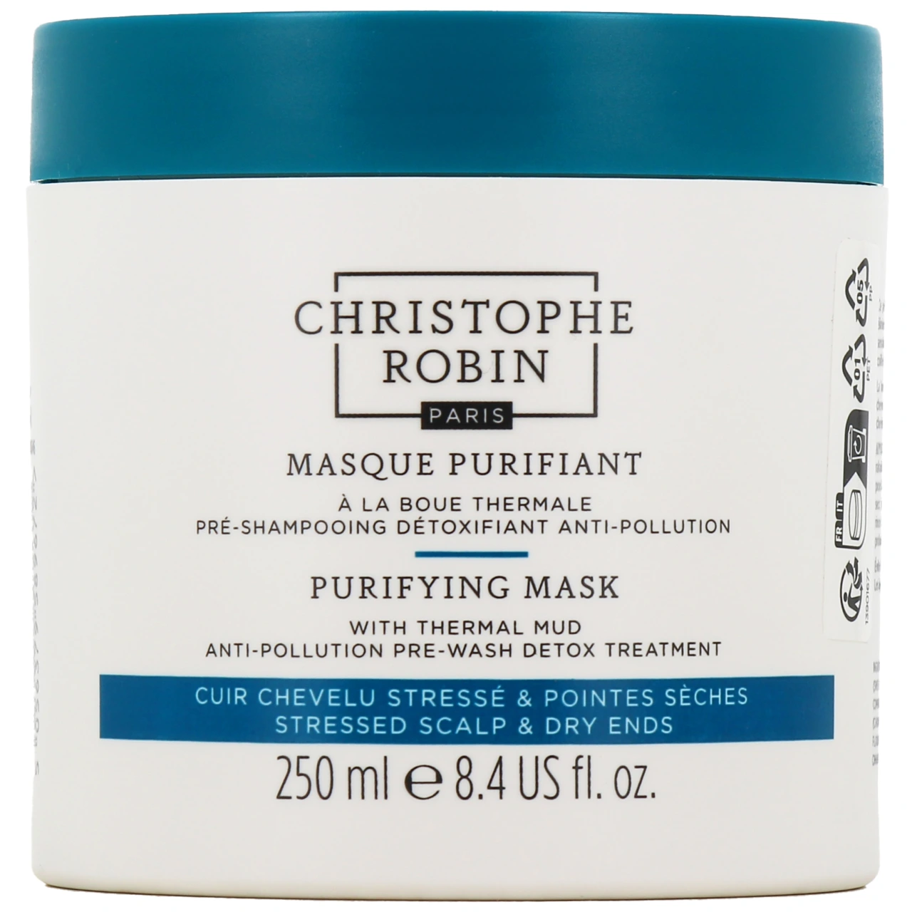 Christophe Robin Masque Purifiant à la Boue Thermale - Christophe Robin