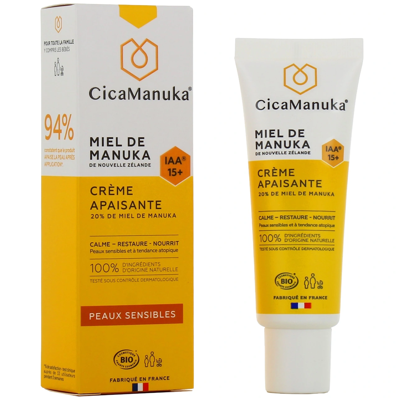 CicaManuka Crème Apaisante Bio - CicaManuka