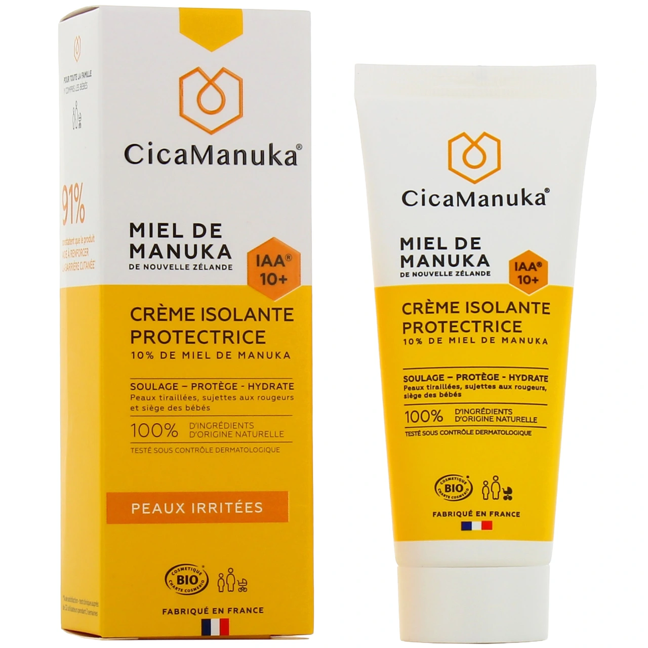 CicaManuka Crème Isolante Protectrice Bio - CicaManuka