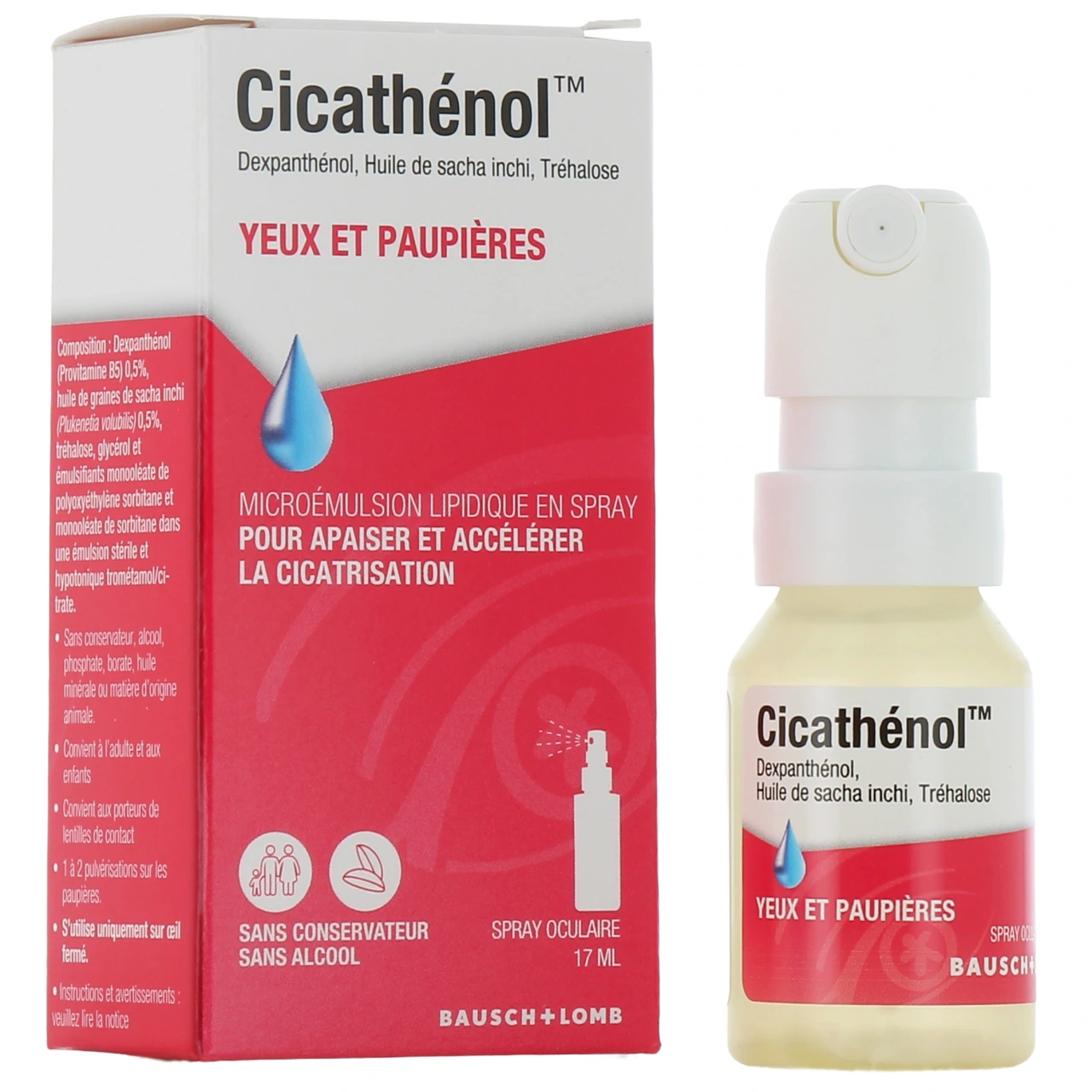 Cicathénol Spray Yeux et Paupières - Bausch and Lomb