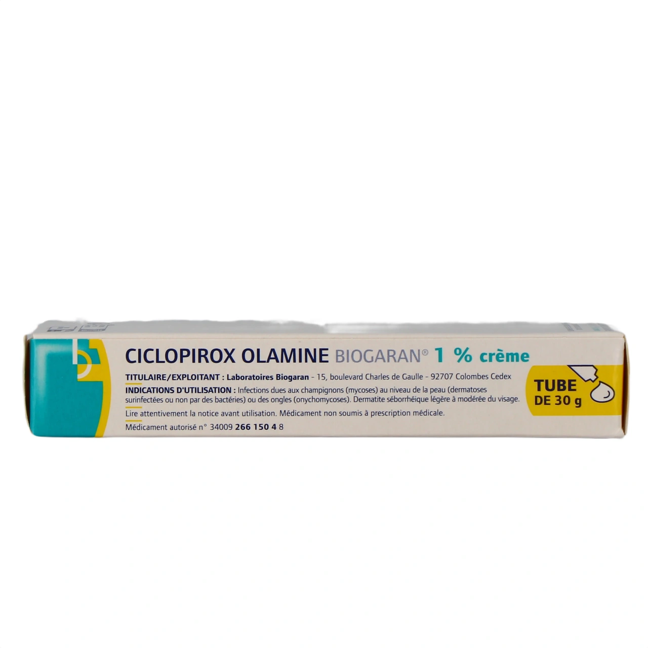Ciclopirox Olamine crème - Vue 3