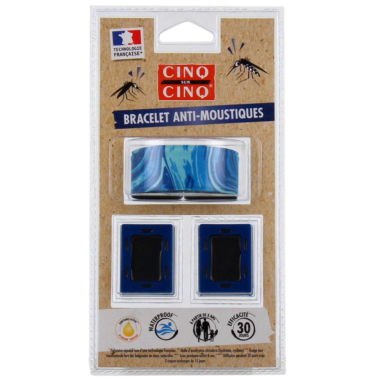 Cinq sur Cinq Bracelet Anti-Moustiques - Cinq sur Cinq