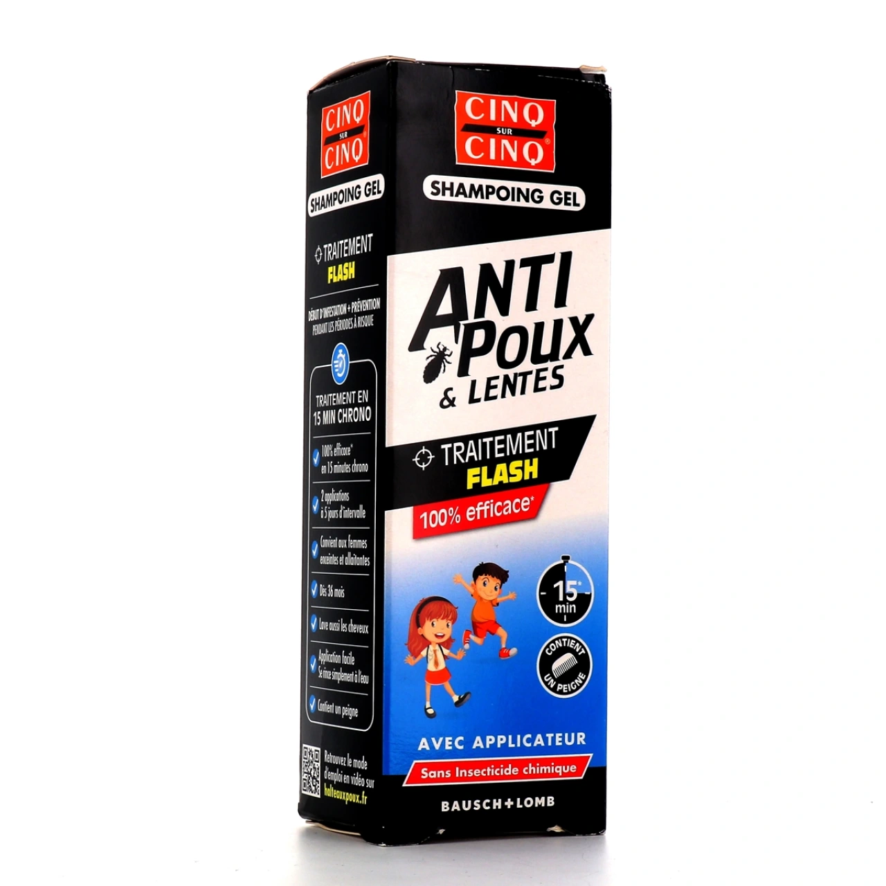 Cinq sur Cinq Shampooing Gel Anti Poux & Lentes - Cinq sur Cinq