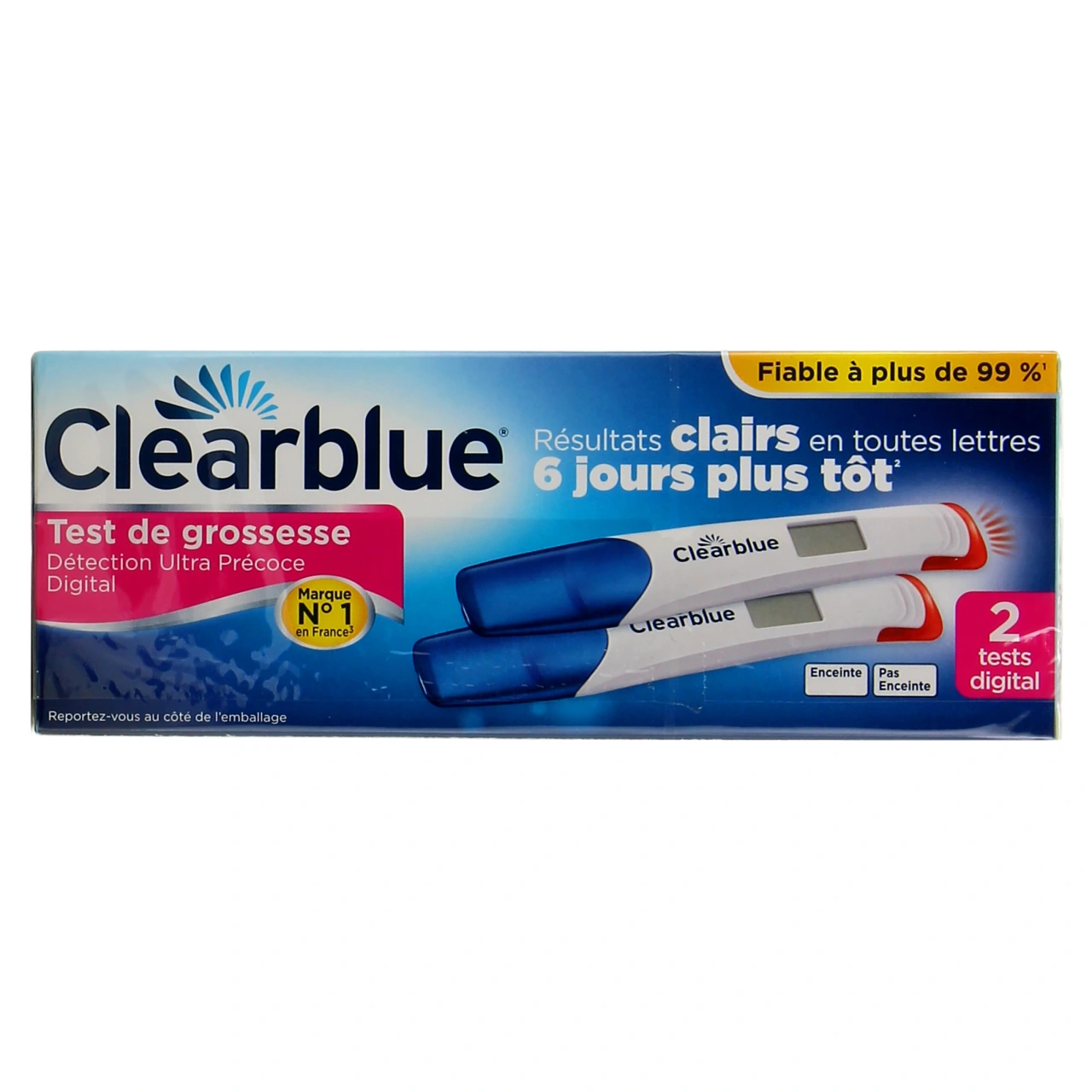 Clearblue Test de Grossesse Détection Ultra Précoce - Vue 7