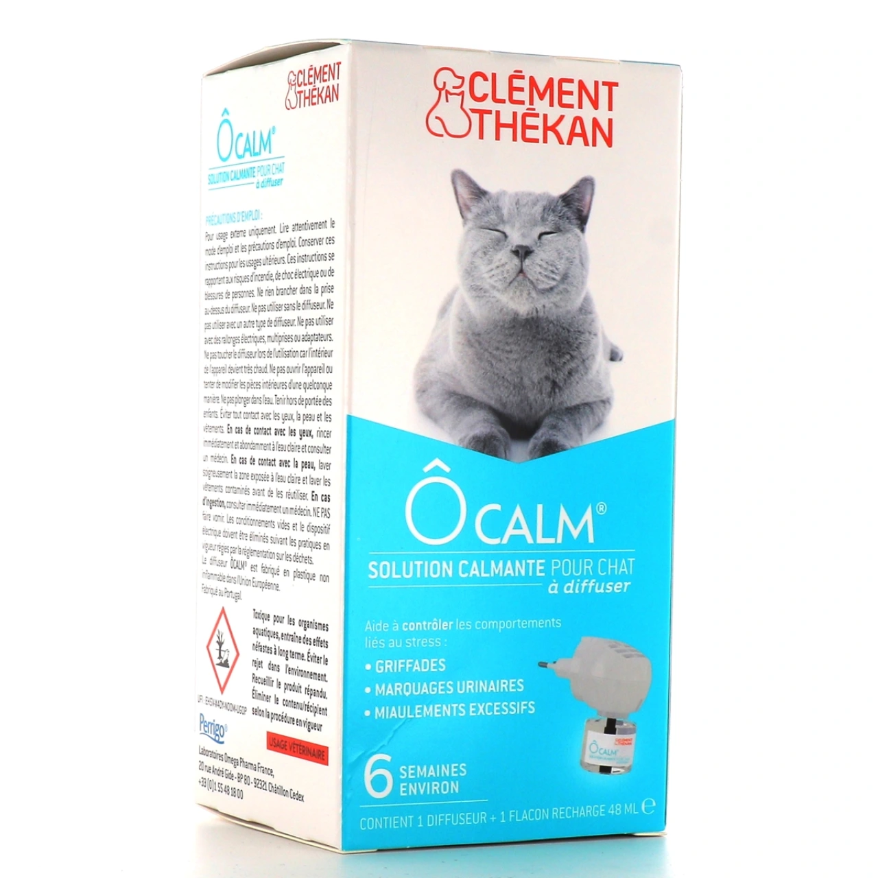 Clément Thékan Ôcalm Solution Calmante pour Chat - Clément Thékan