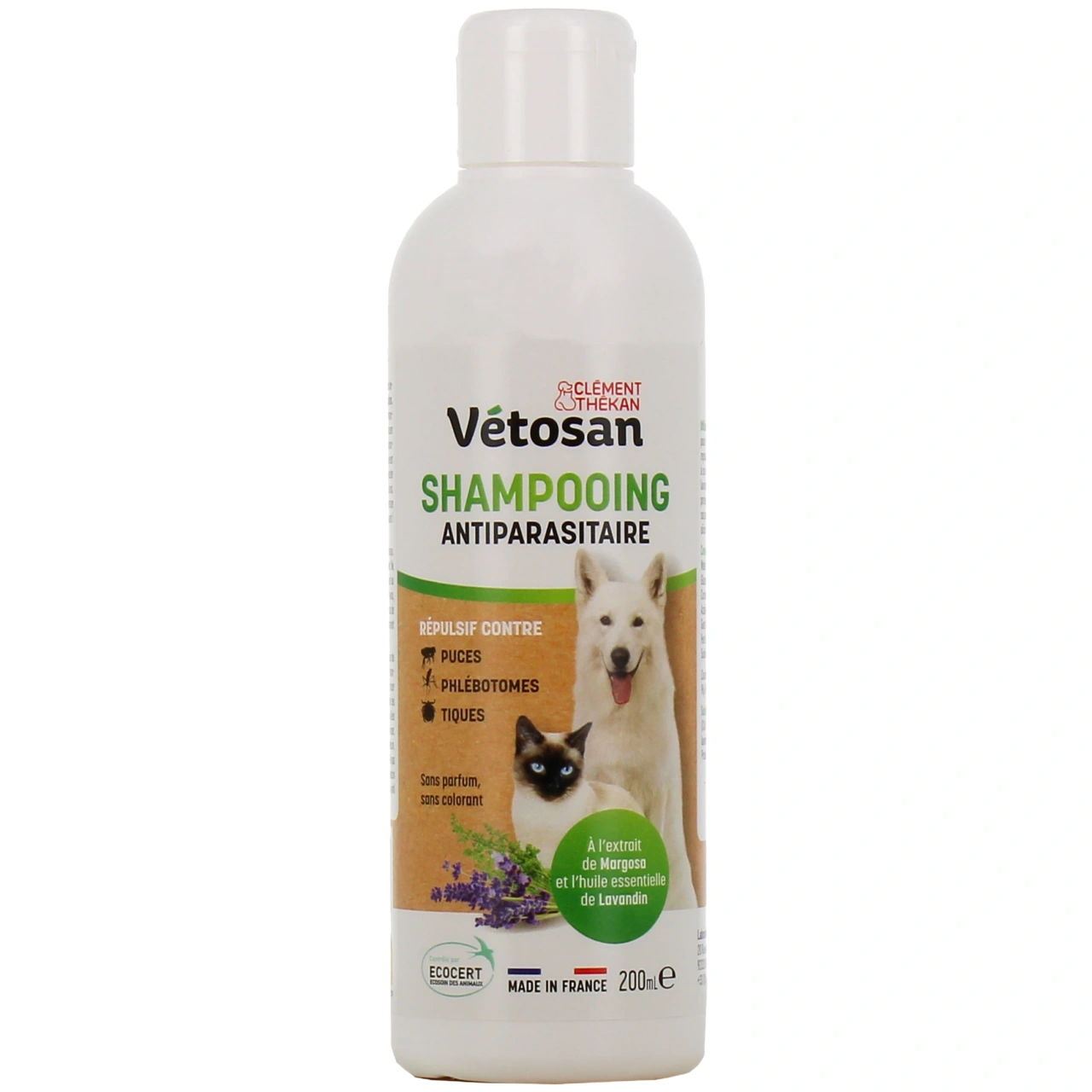 Clément Thékan Vétosan Shampooing Antiparasitaire - Clément Thékan