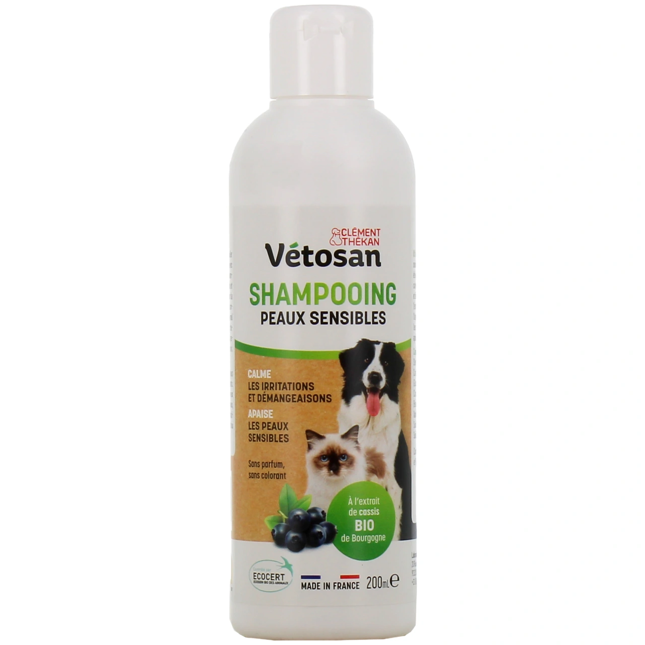 Clément Thékan Vétosan Shampooing Peaux Sensibles - Clément Thékan