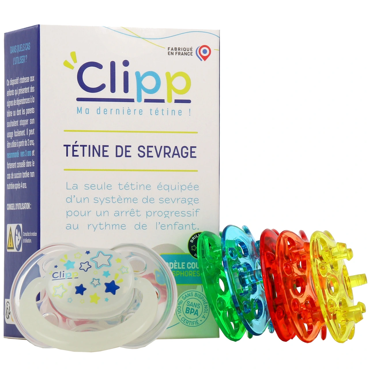 Clipp Tétine de sevrage - Clipp