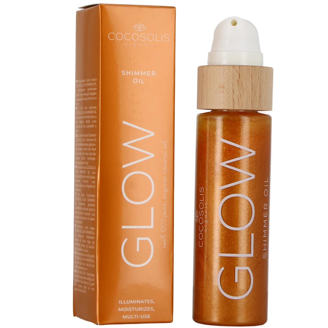 Cocosolis Glow Huile Pailletée - Cocosolis