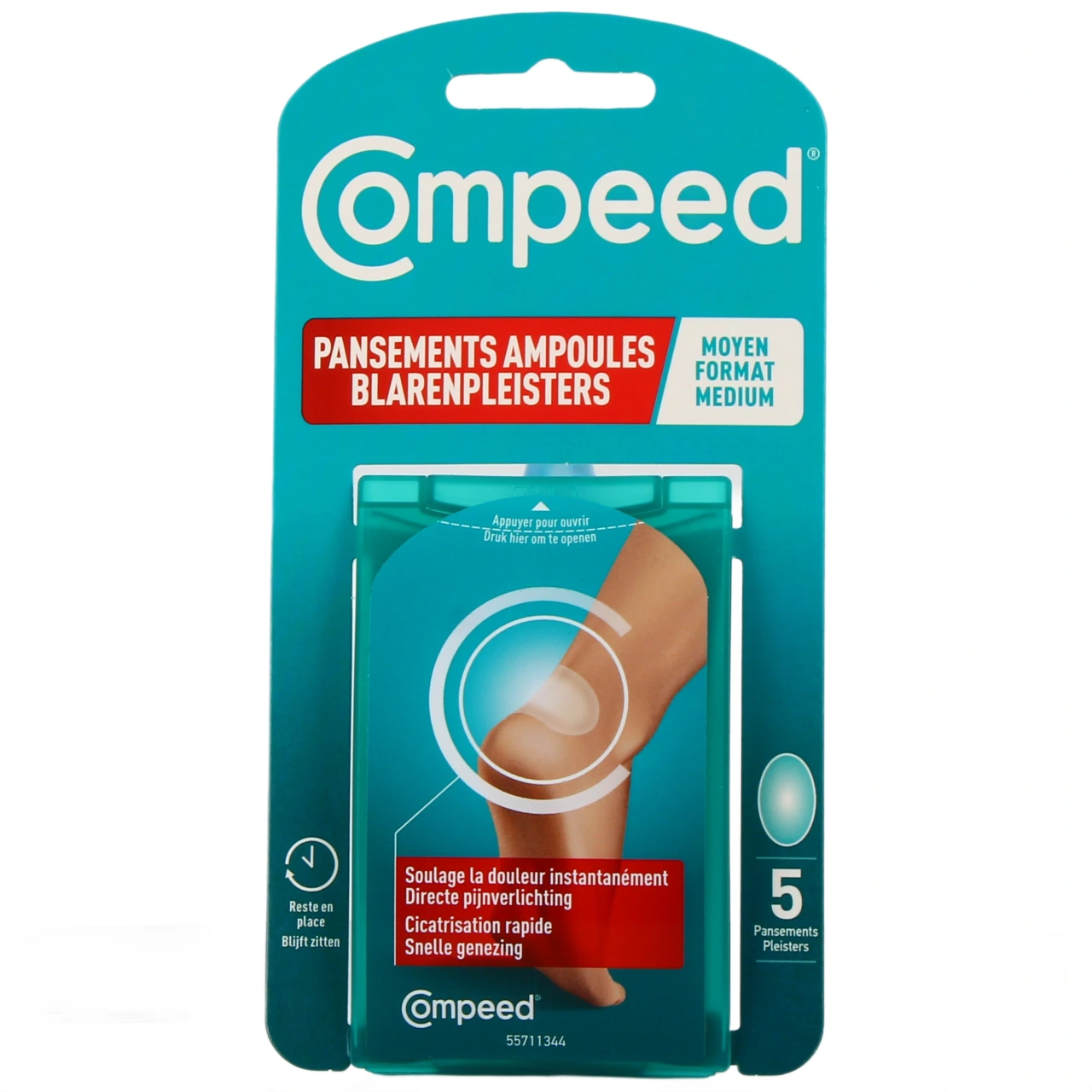 Compeed Ampoules Moyen Format - Vue 3