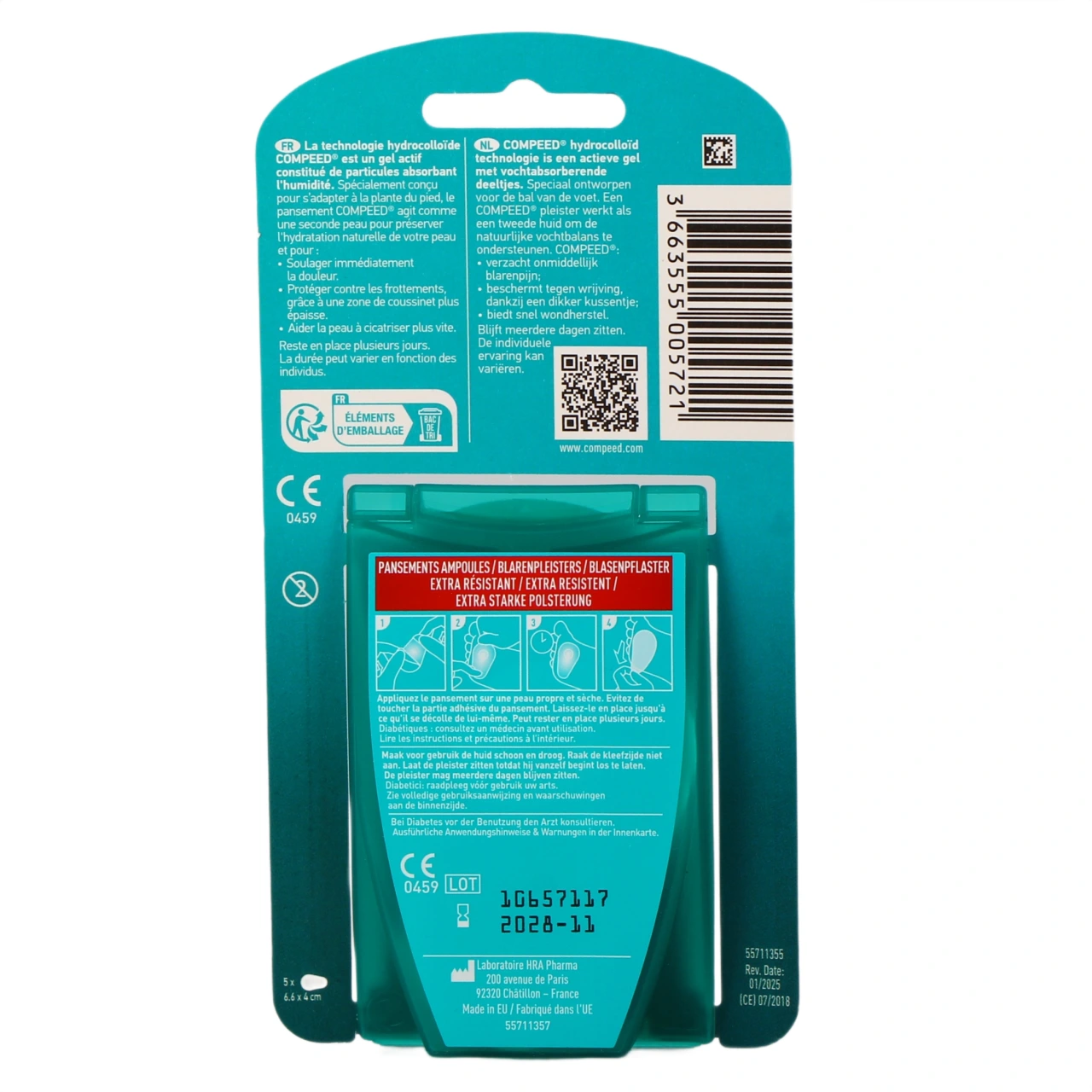 Compeed Pansement Ampoule Plante du Pied - Vue 3