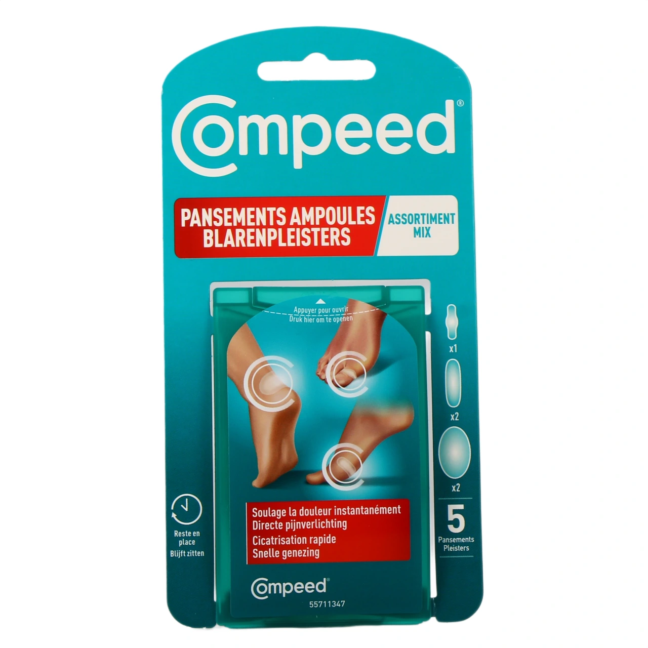Compeed Pansements Ampoules Assortiment - Vue 4