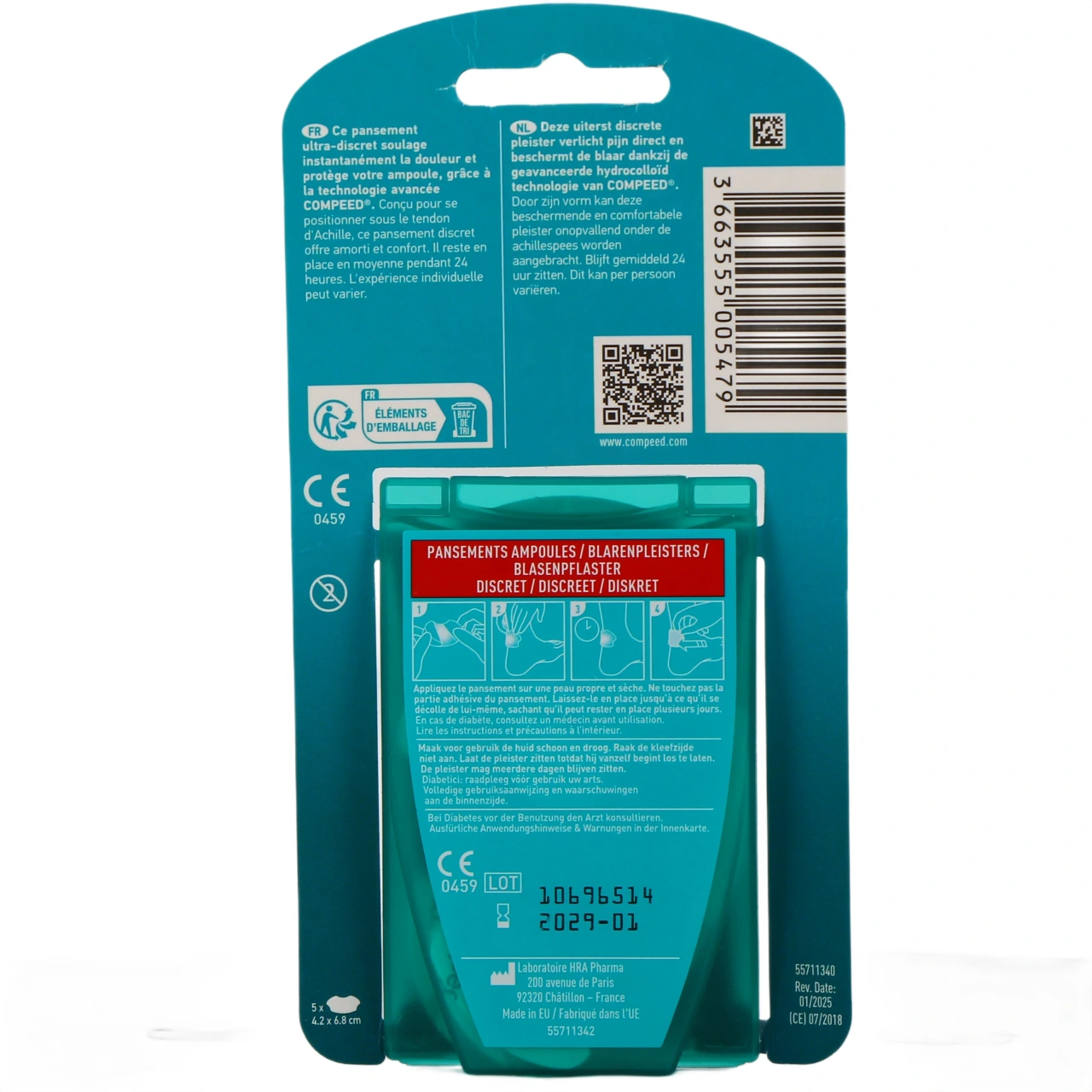 Compeed Pansements Ampoules Discret - Vue 2