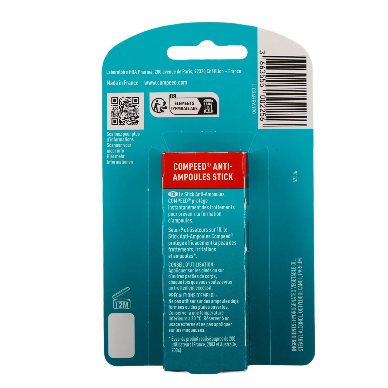 Compeed Stick Anti-Ampoules - Vue 3