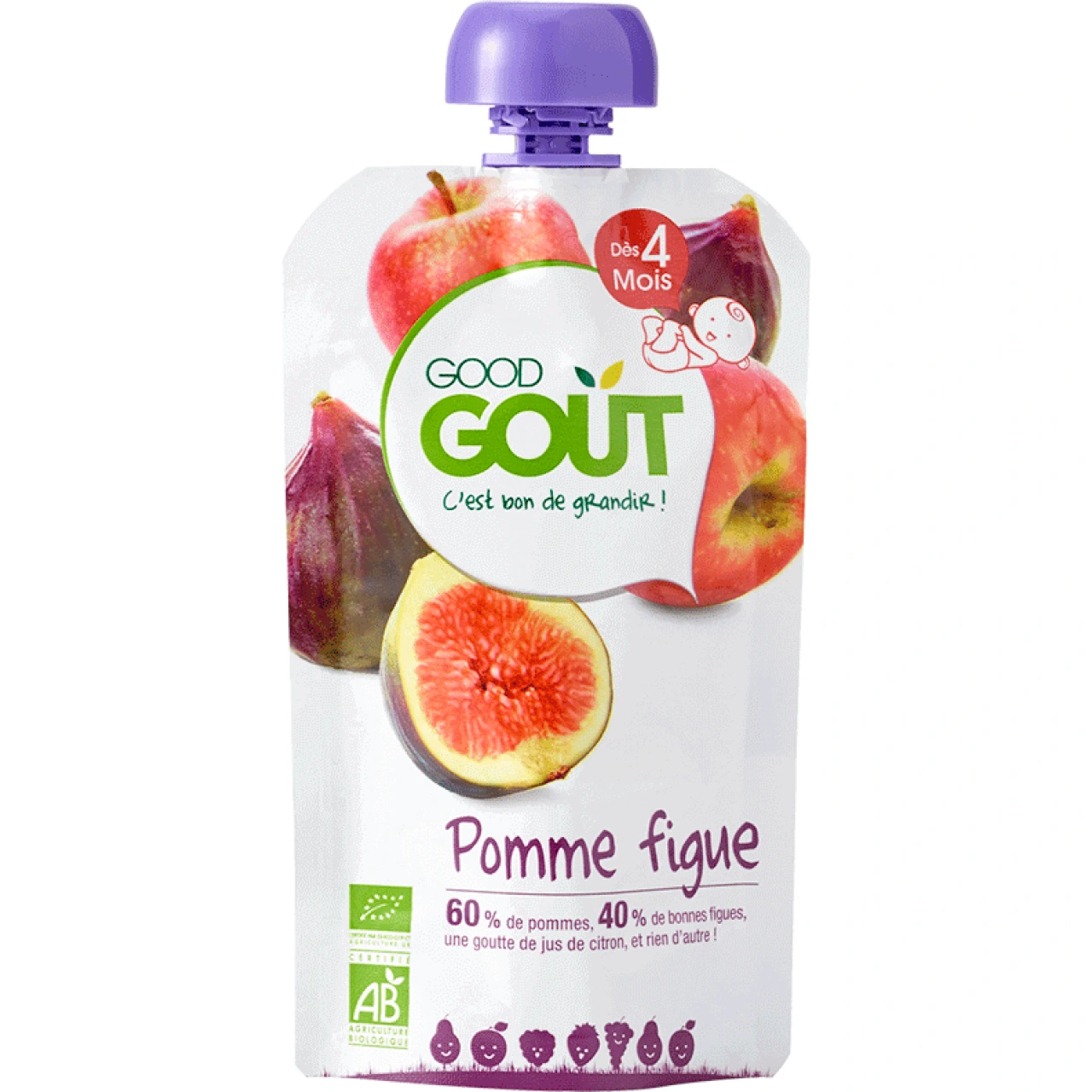 Good Goût Compote Bébé dès 4 mois - Vue 4