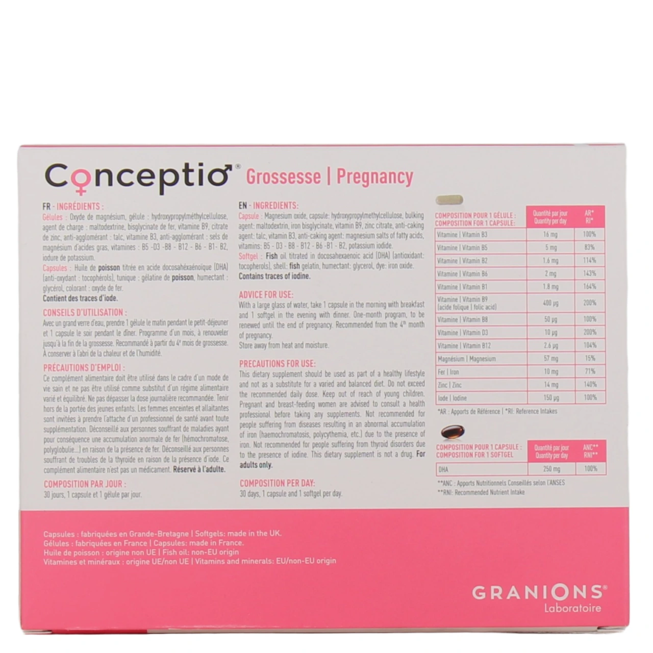 Conceptio Grossesse - Vue 3