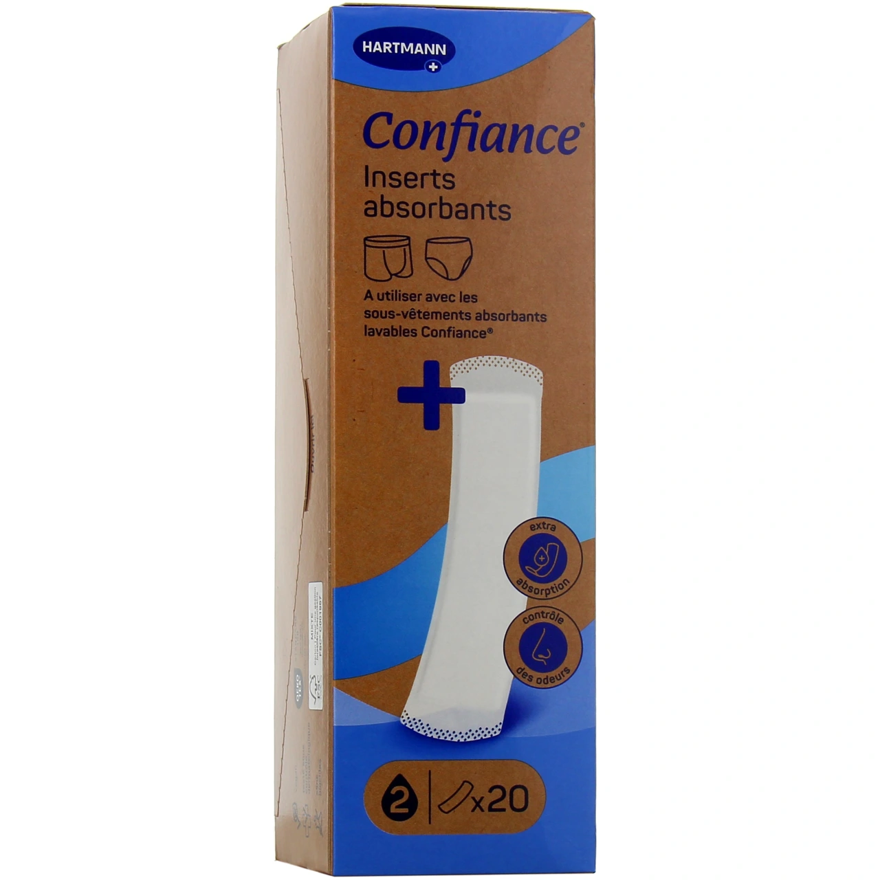 Confiance Inserts Absorbants de Rechange - Confiance