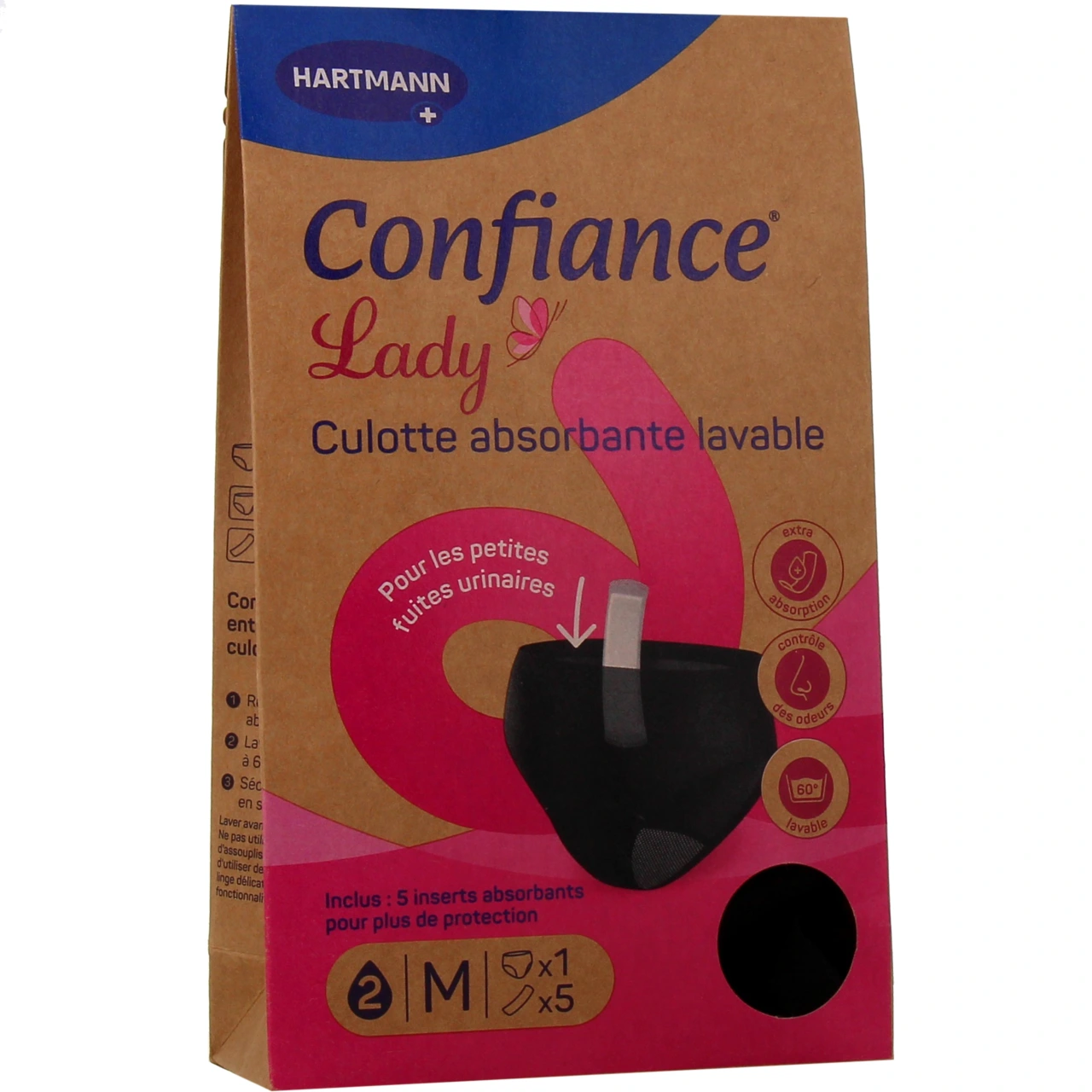 Confiance Lady Culotte Absorbante Lavable - Confiance