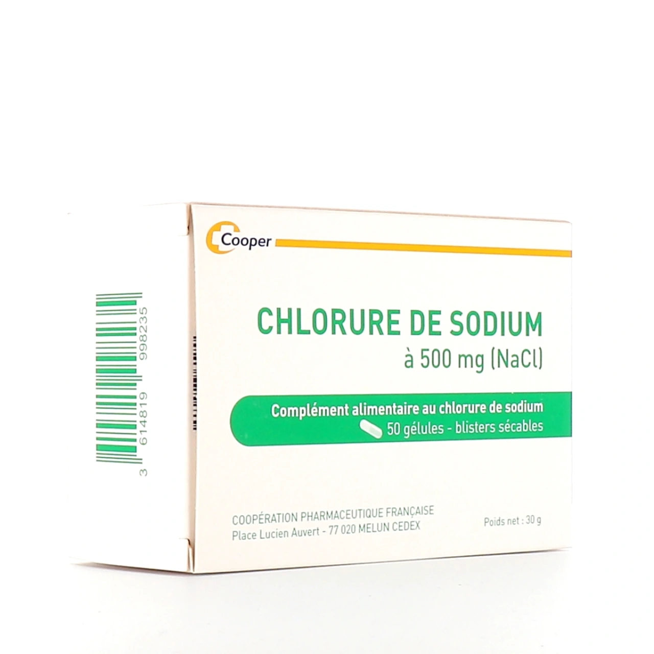 Cooper Chlorure de Sodium - Cooper