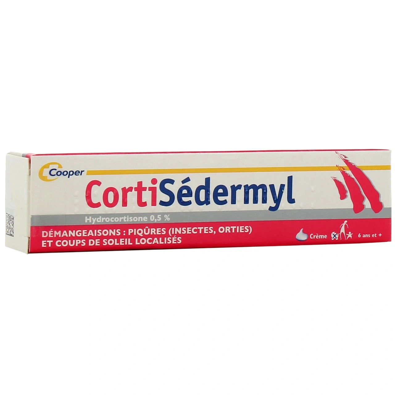 CortiSedermyl 0.5% Crème Anti-Démangeaisons - Cooper