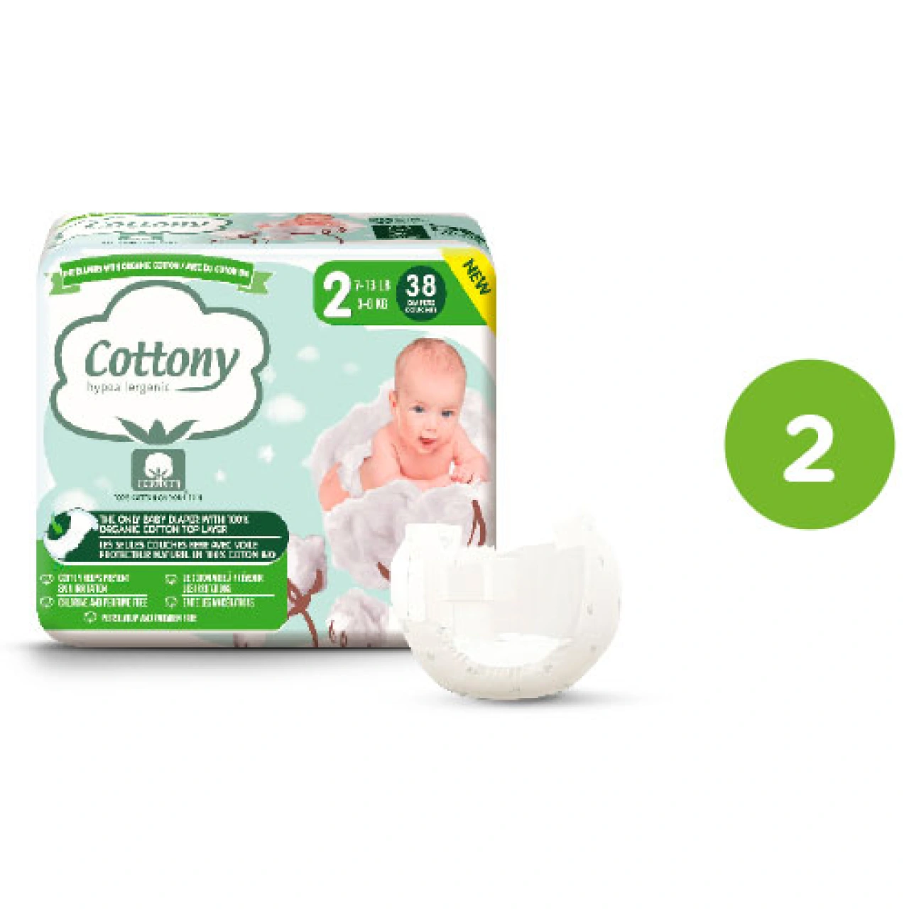 Cottony Couches 100% Coton Biologique - Vue 9