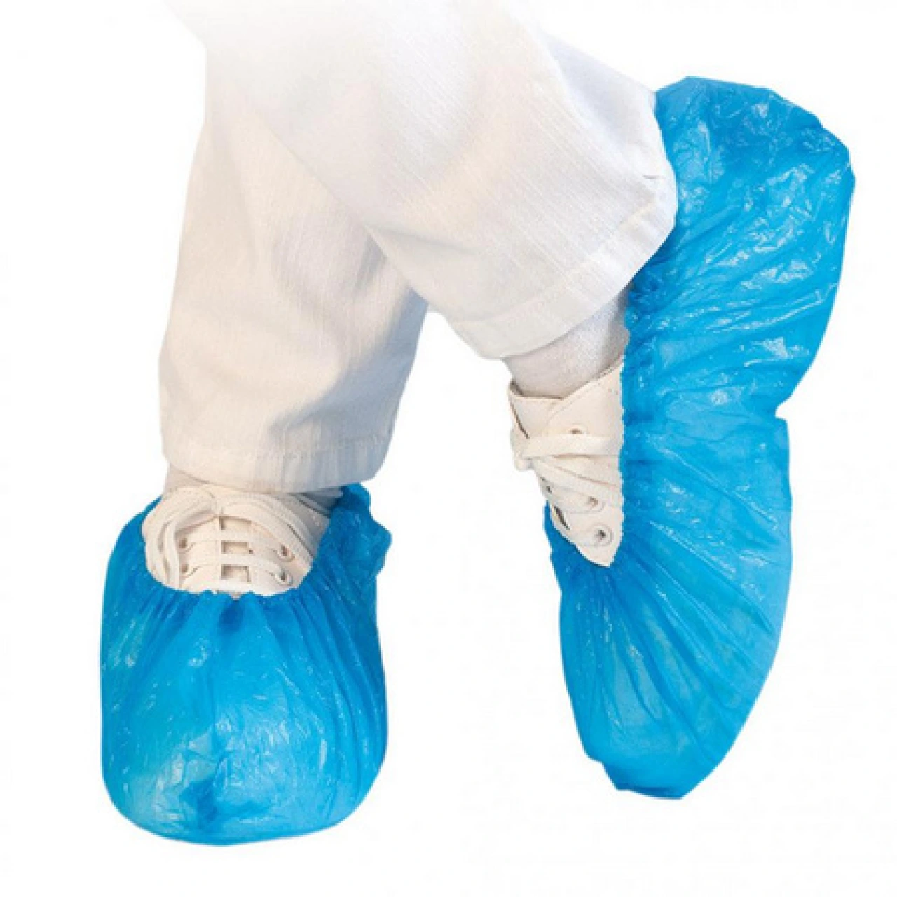 Couvre Chaussure CPE Bleu Sachet de 100 - Euromedis