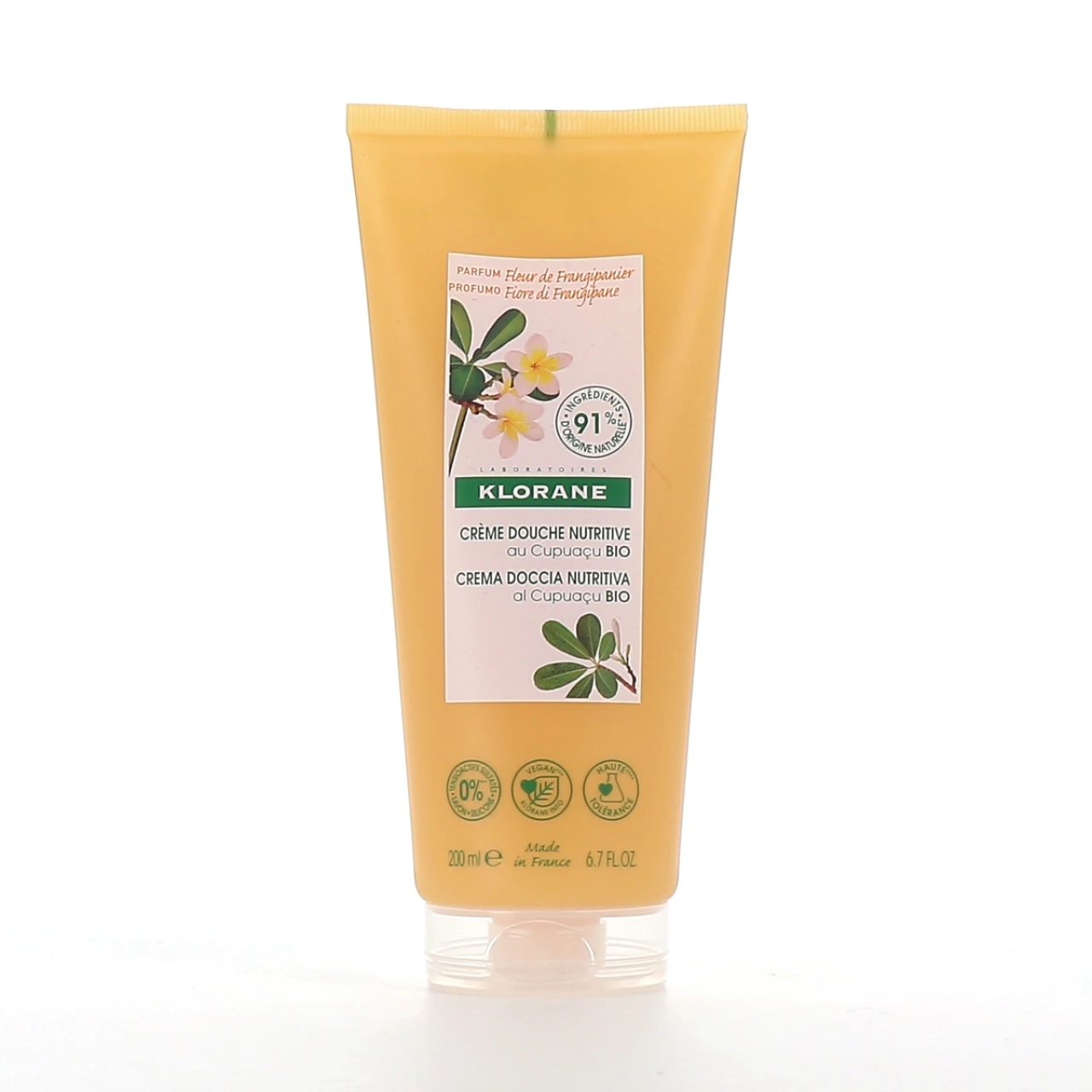 Klorane Crème Douche Nutritive au Cupuaçu Bio - Klorane