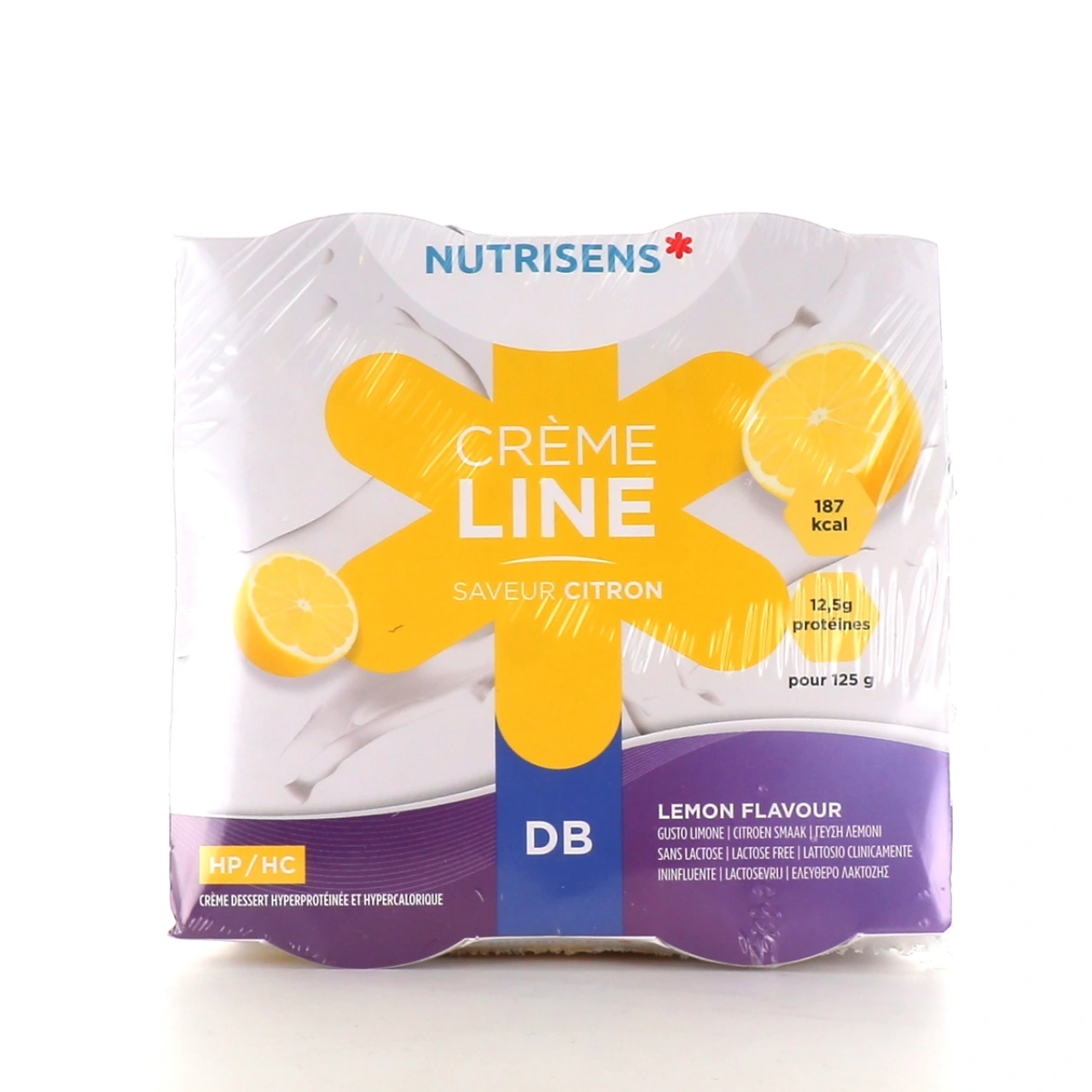 Nutrisens Cremeline DB sans lactose édulcorée - Nutrisens