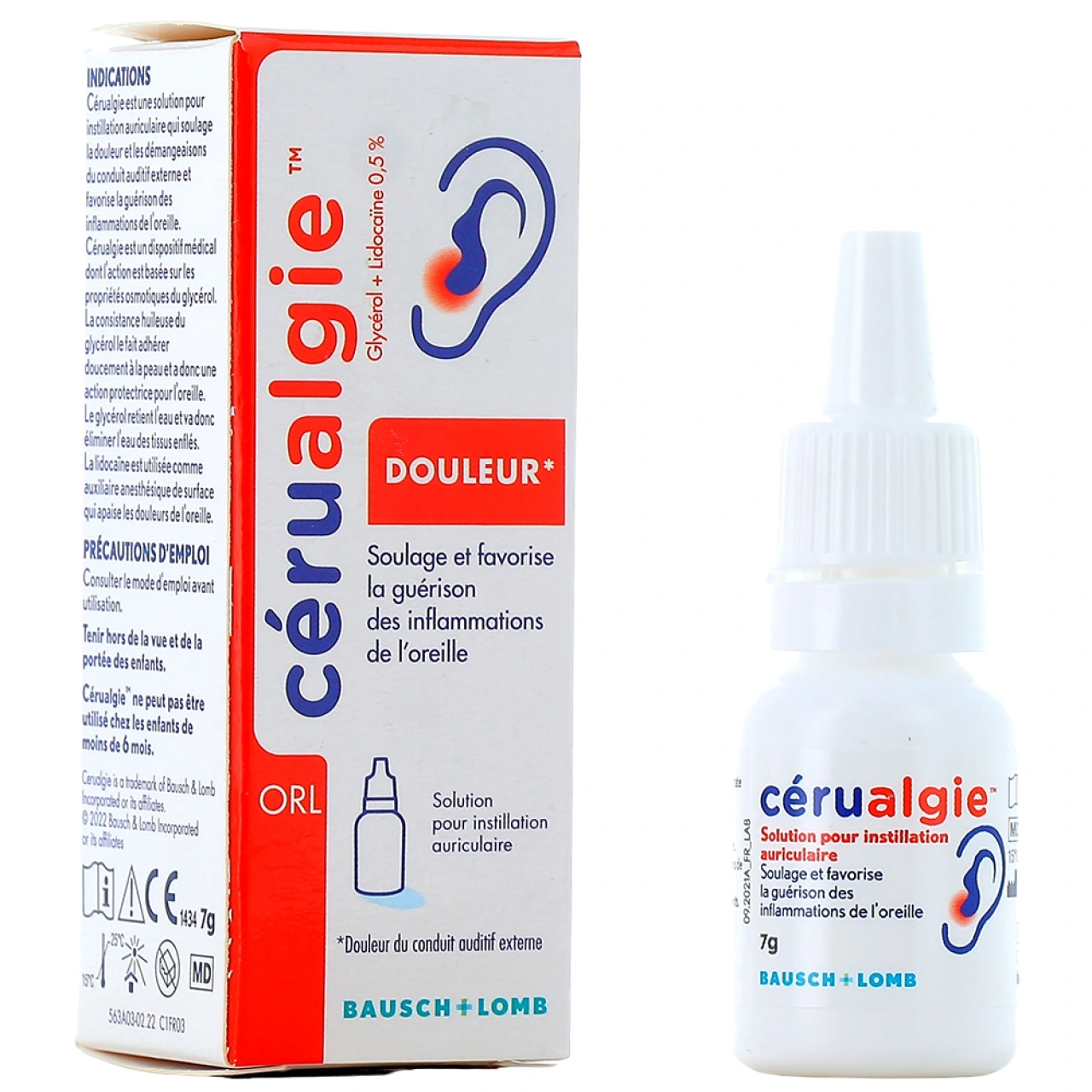 Cérualgie Douleur Gouttes Auriculaires - Céru