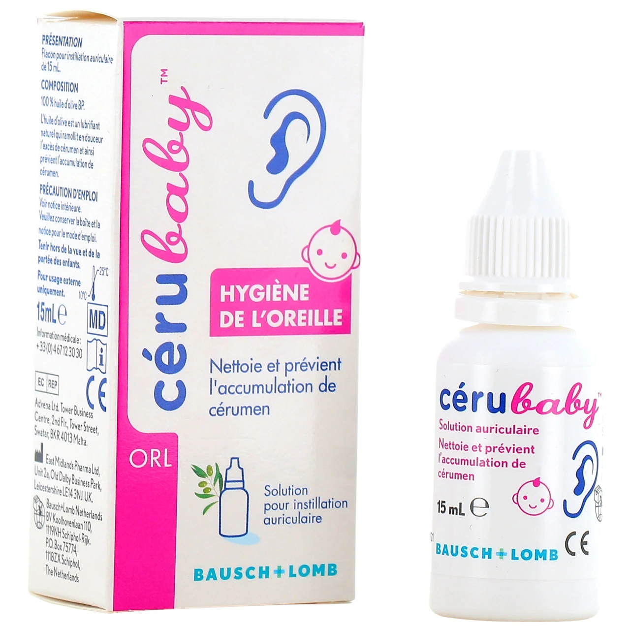Cérubaby Solution Auriculaire pour Bébé - Céru