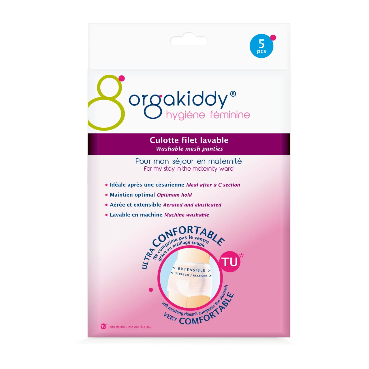 Orgakiddy Culotte filet lavable - Orgakiddy