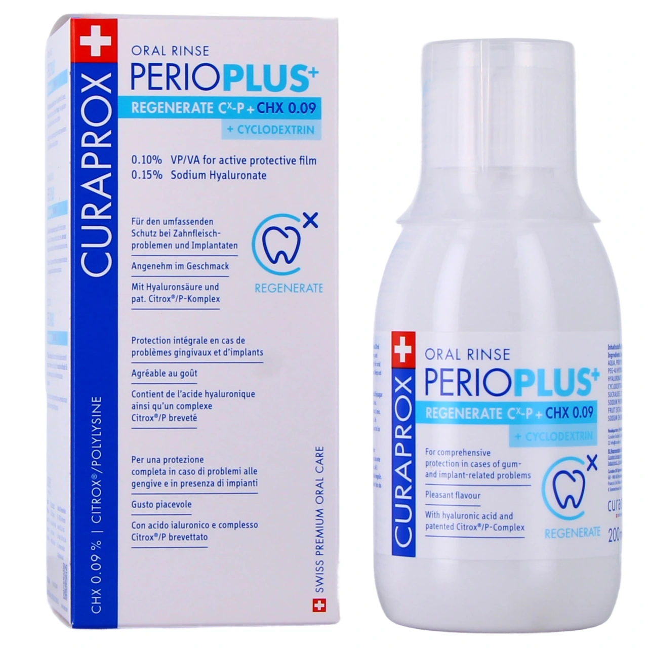Curaprox Perio Plus+ Regenerate Bain de Bouche - Curaprox