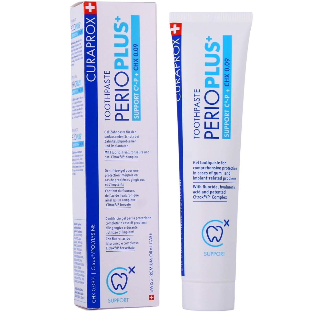 Curaprox Perio Plus+ Support Dentifrice - Curaprox