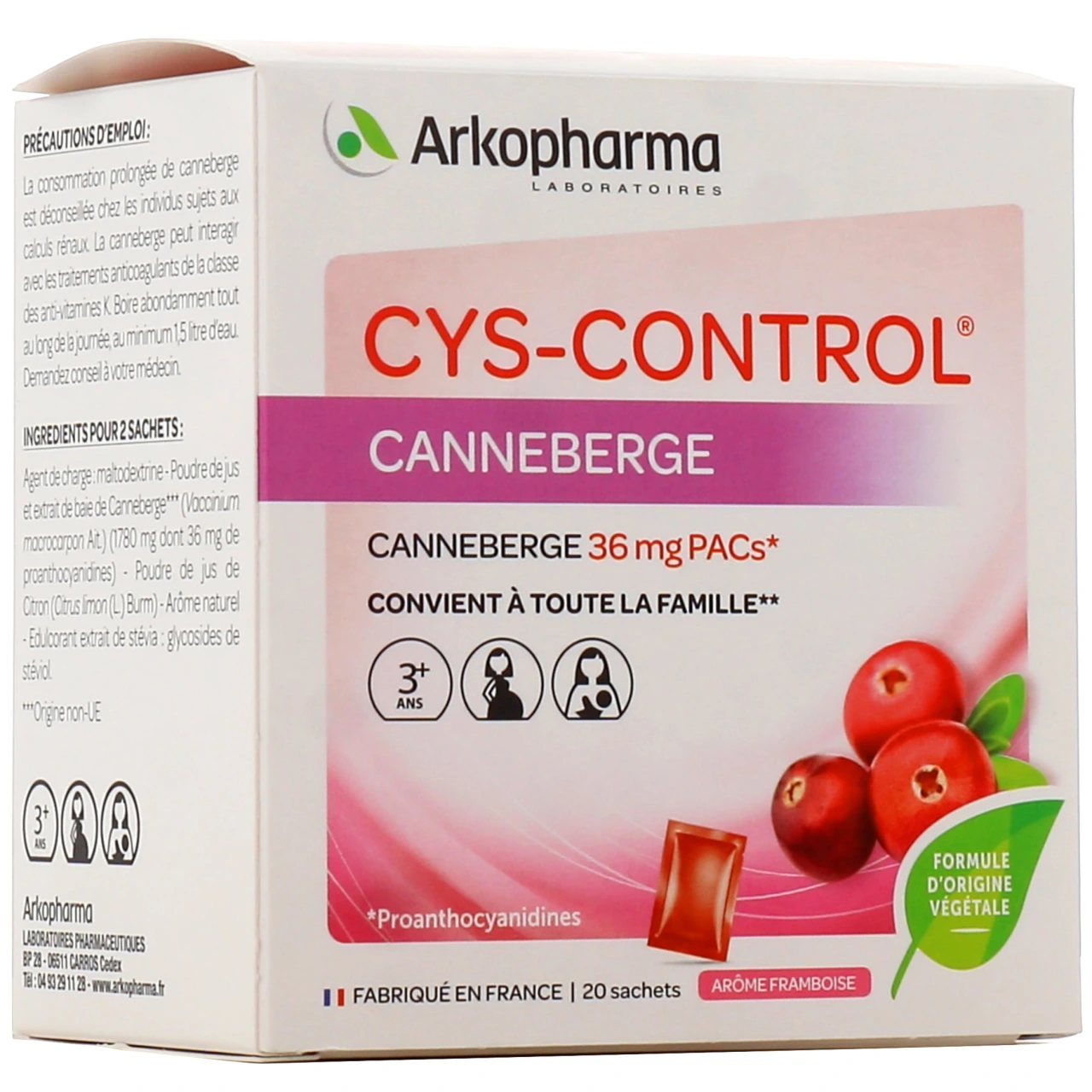 Cys-Control Canneberge - Cys-Control