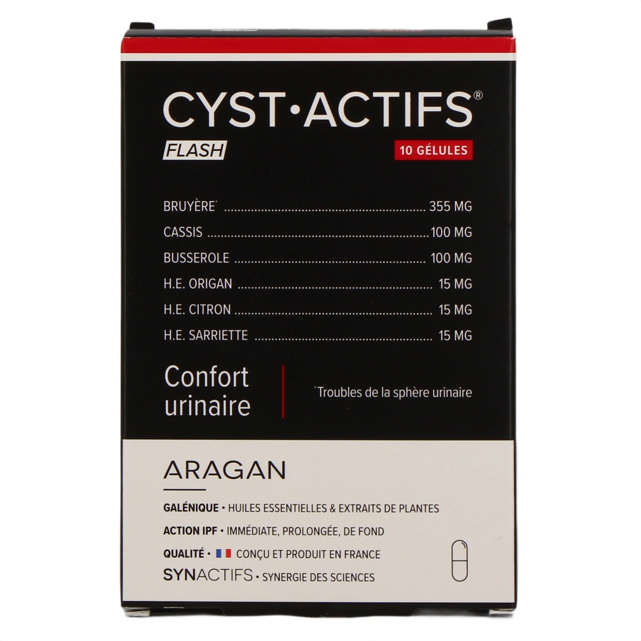 Synactifs CystActifs Flash - Vue 2