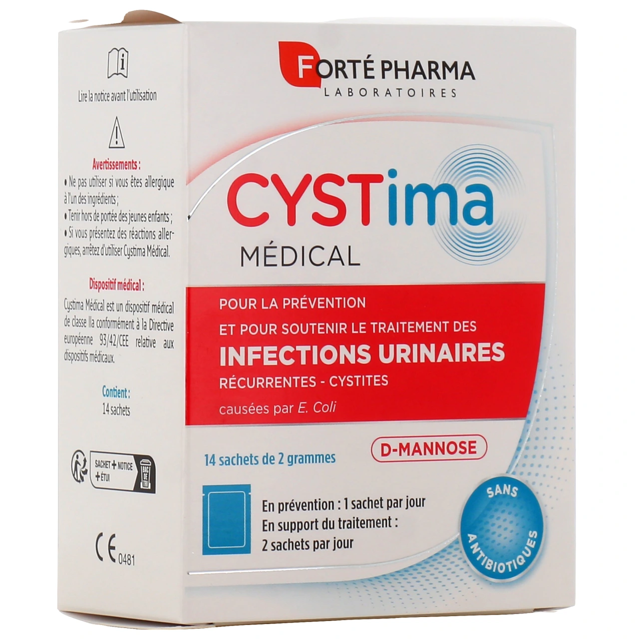 Cystima Médical Infections Urinaires - Forte Pharma