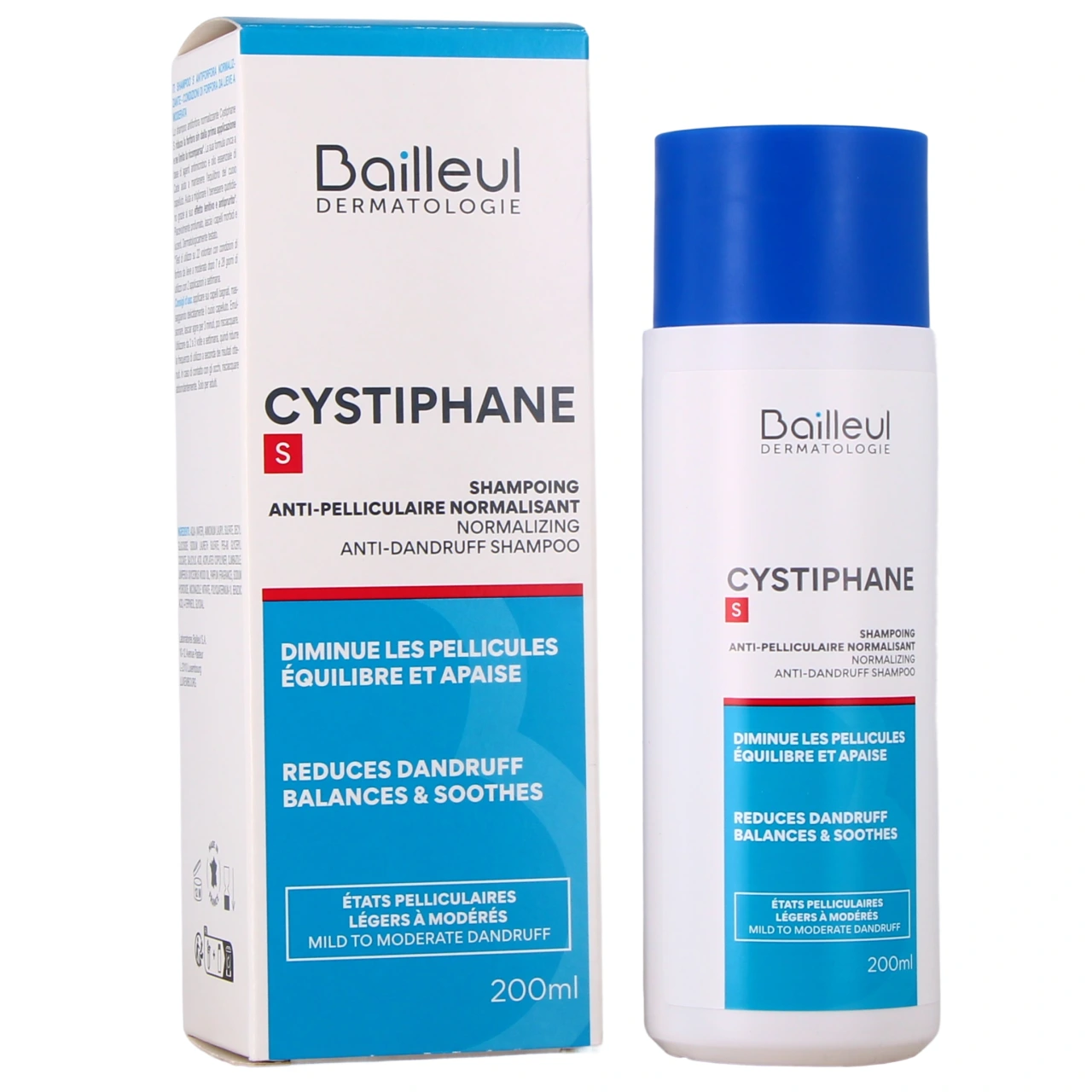 Cystiphane Shampoing Anti-Pelliculaire Normalisant S - Bailleul