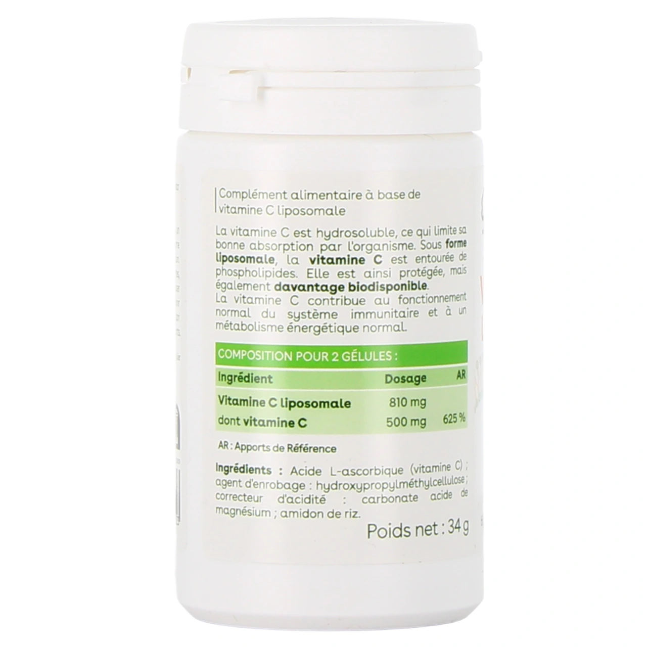 D. Plantes Vitamine C Liposomale - Vue 3
