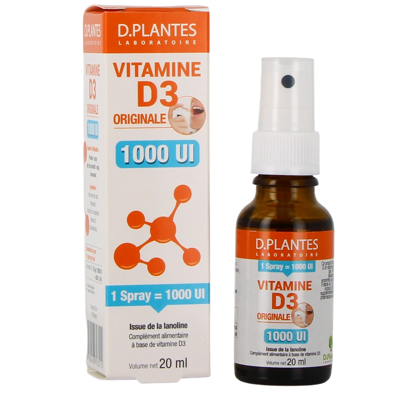 D. Plantes Vitamine D3 Lanoline - Vue 4