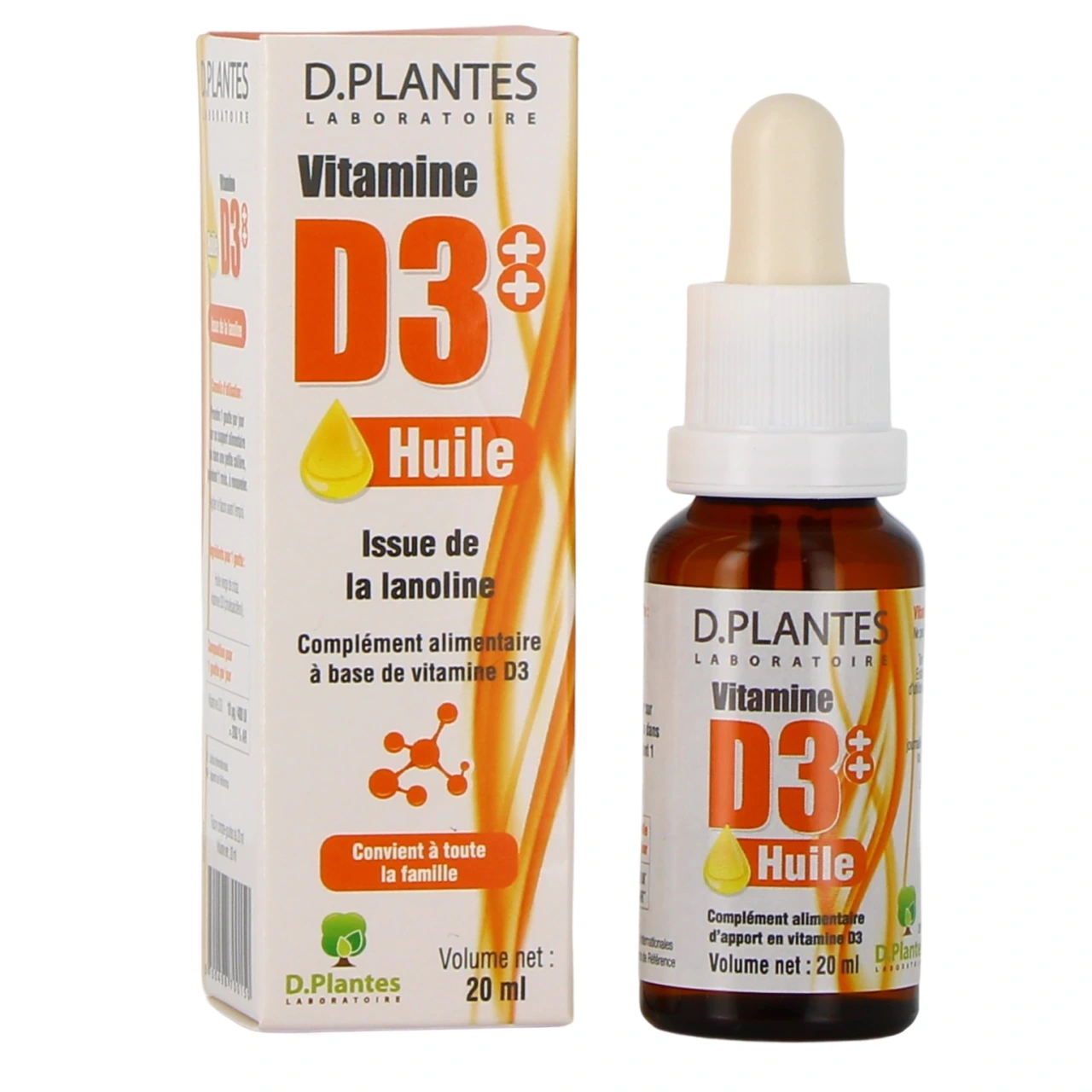D. Plantes Vitamine D3 Lanoline - D. Plantes