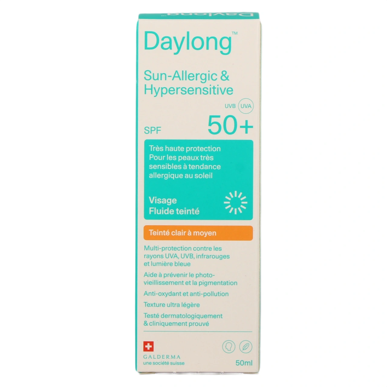 Daylong Sun-Allergic Hypersensitive BB Fluide Teinté SPF50+ - Vue 2